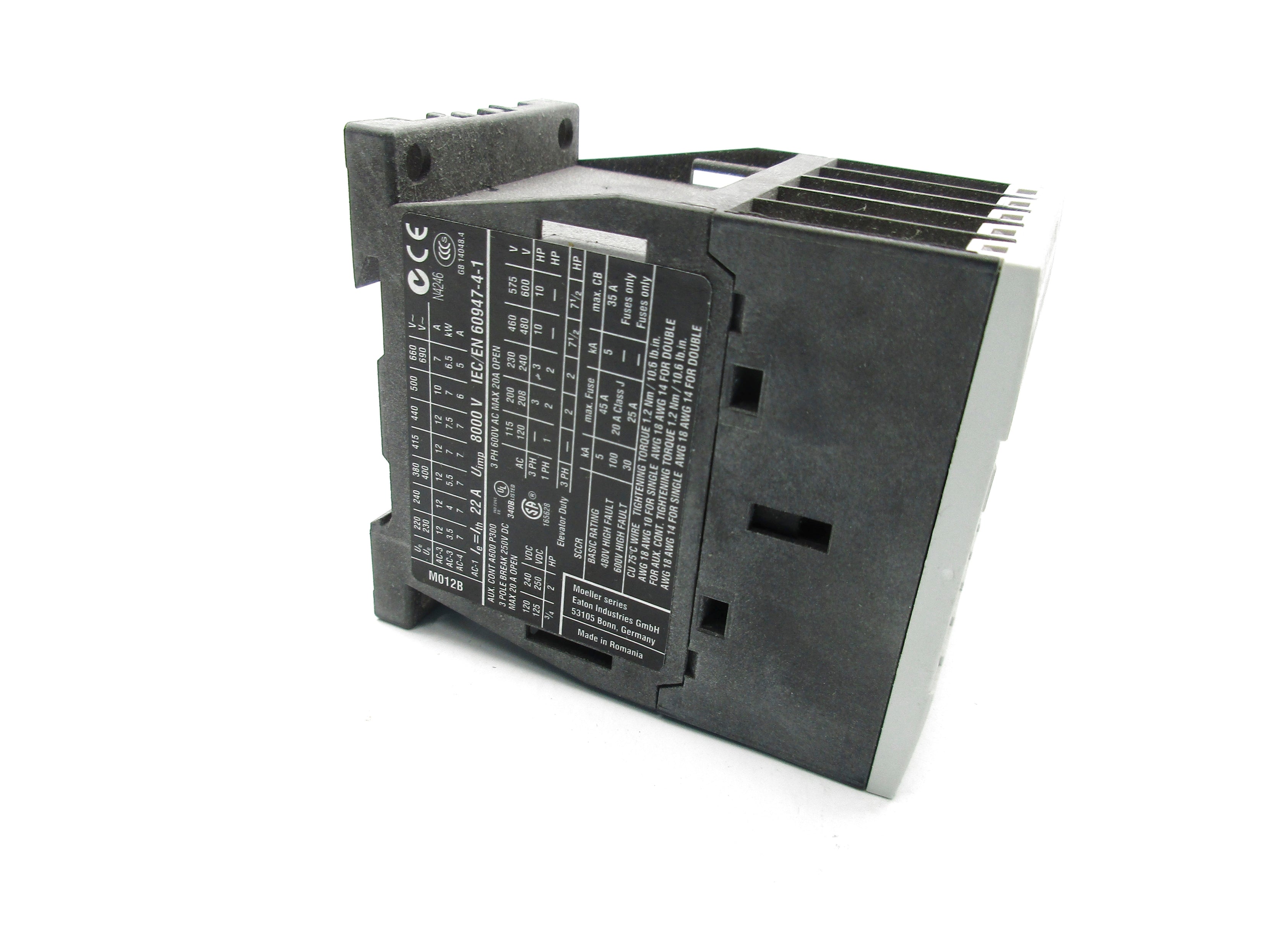 EATON DILM12-01 XTCE012B01 24VDC NSNP