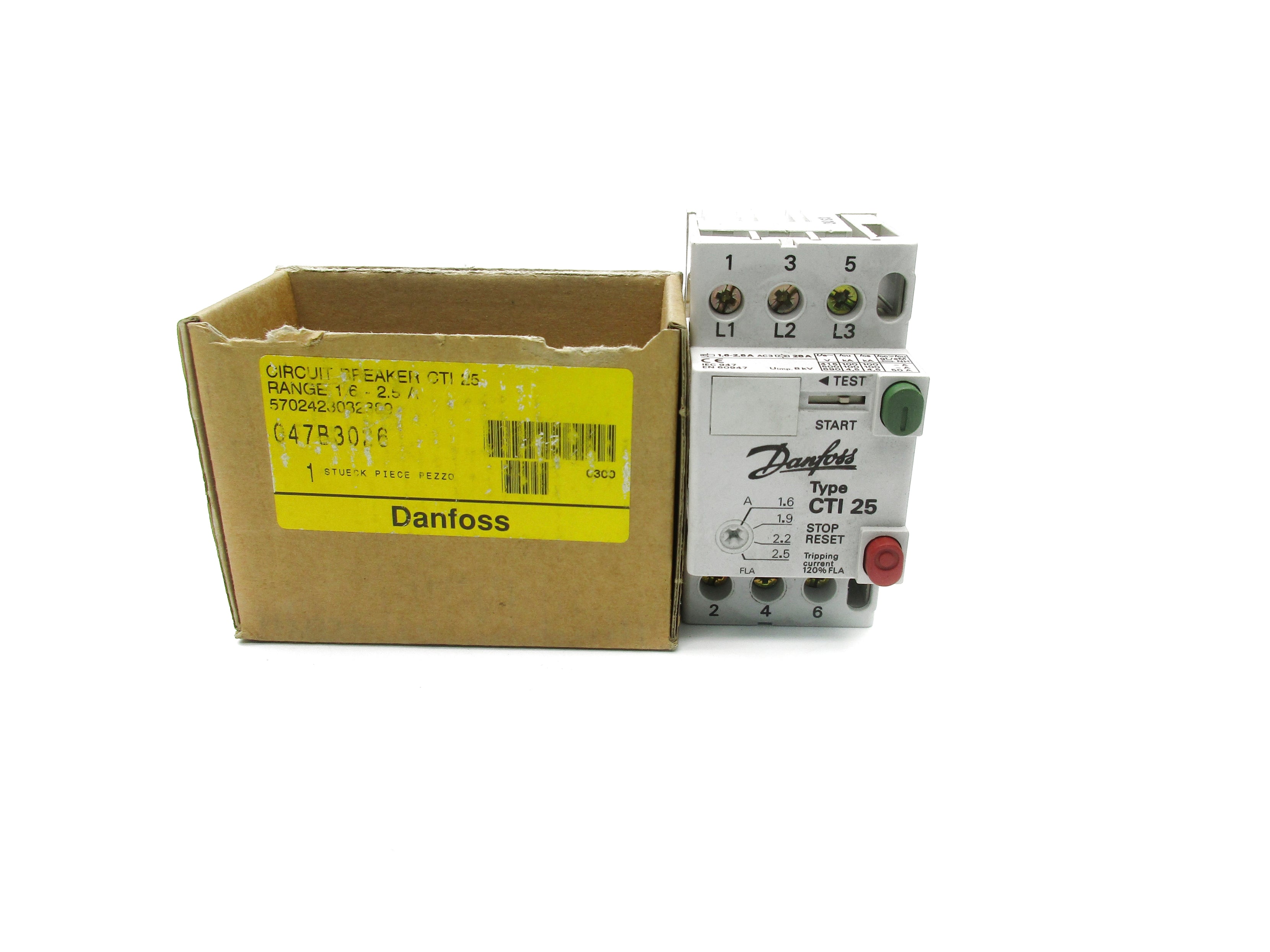 DANFOSS CTI25 1.6-2.5A 418-690V NSMP