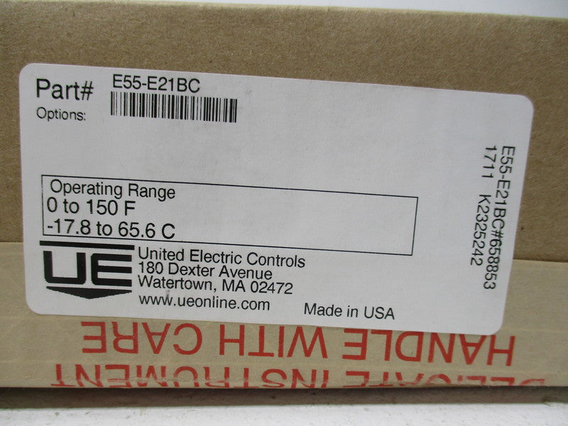 UNITED ELECTRIC E55-E21BC * FACTORY SEALED *