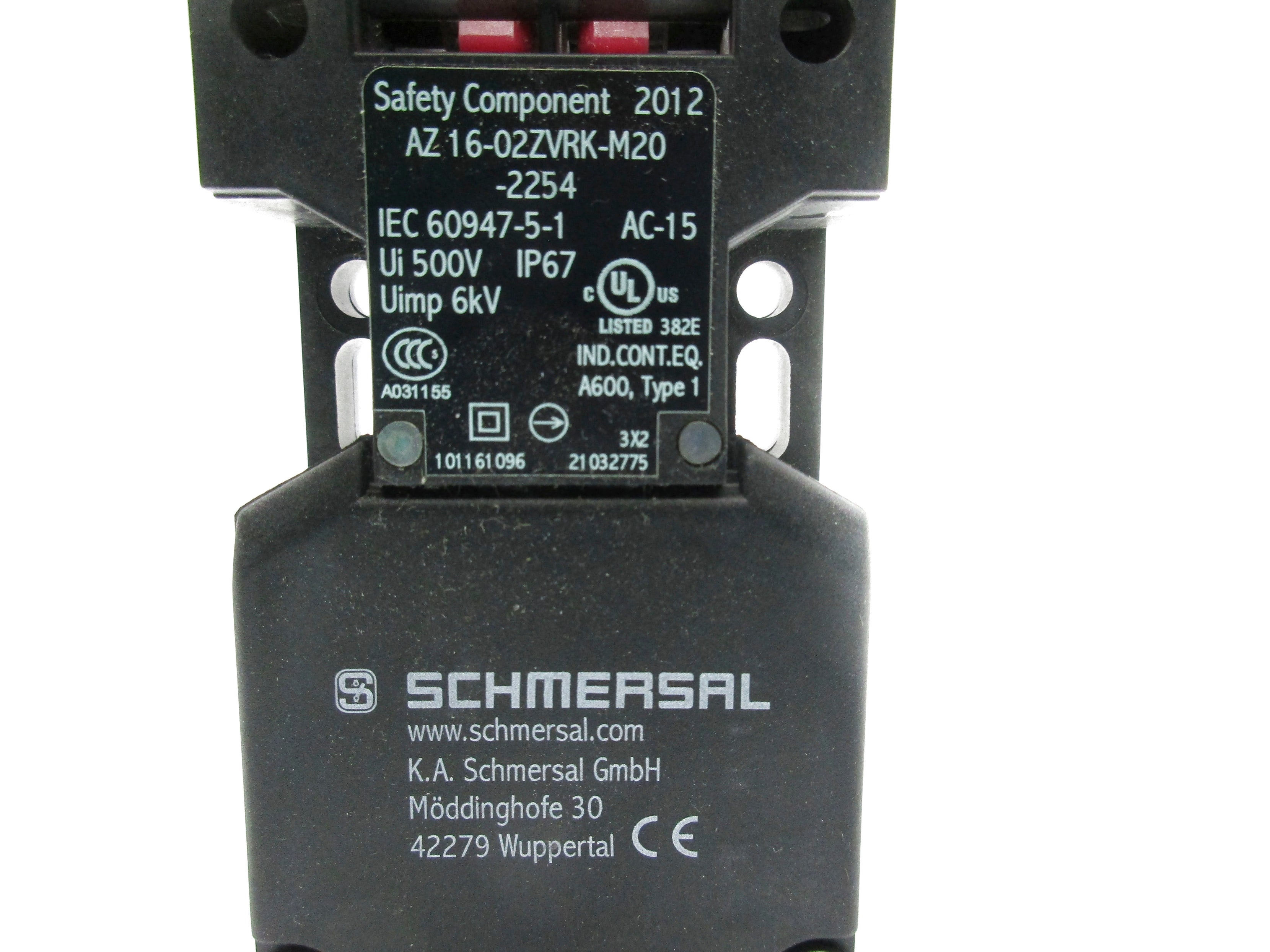 SCHMERSAL AZ16-02ZVRK-M20-2254 NSMP