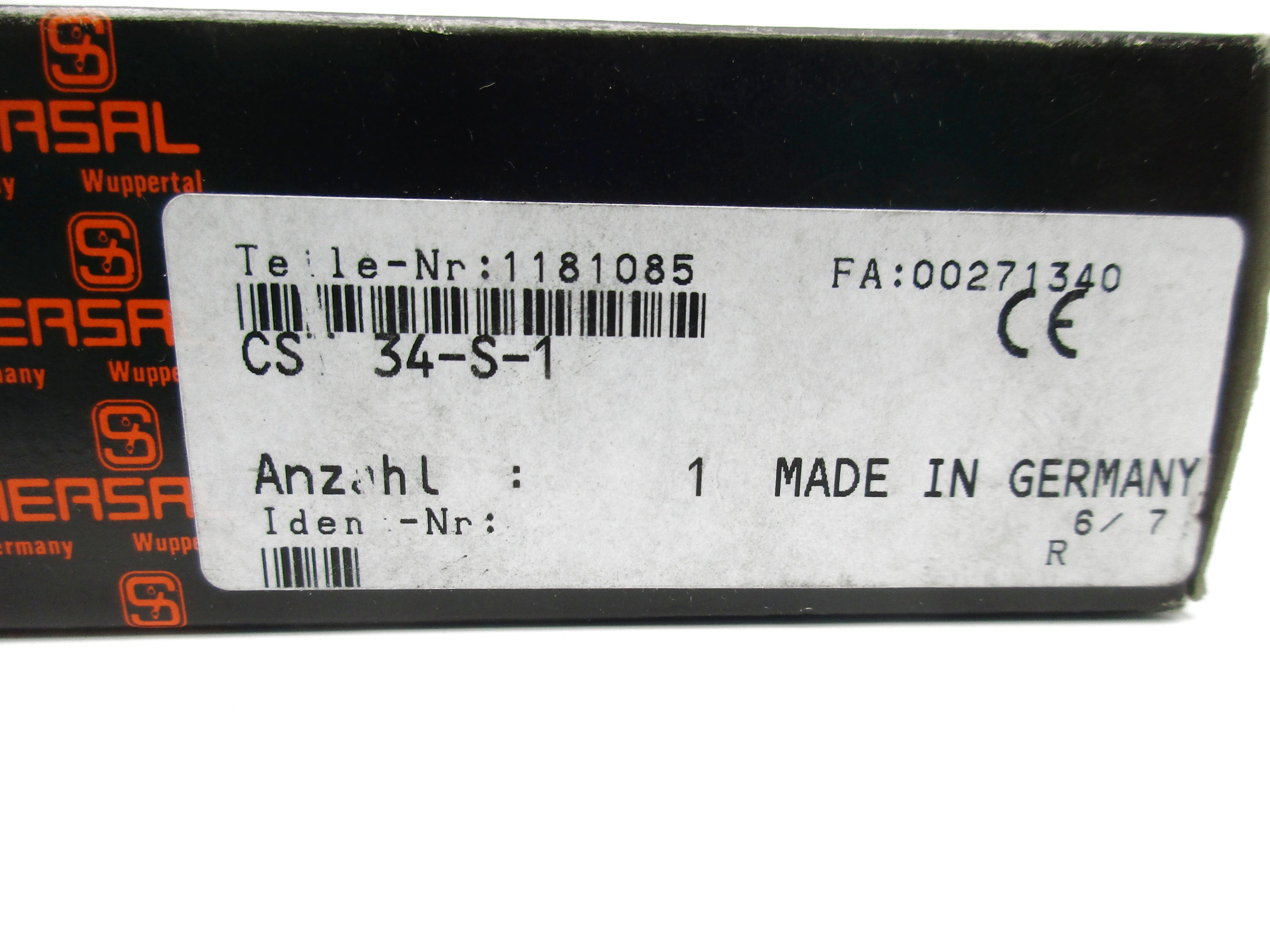 SCHMERSAL CST34-S-1 NSMP