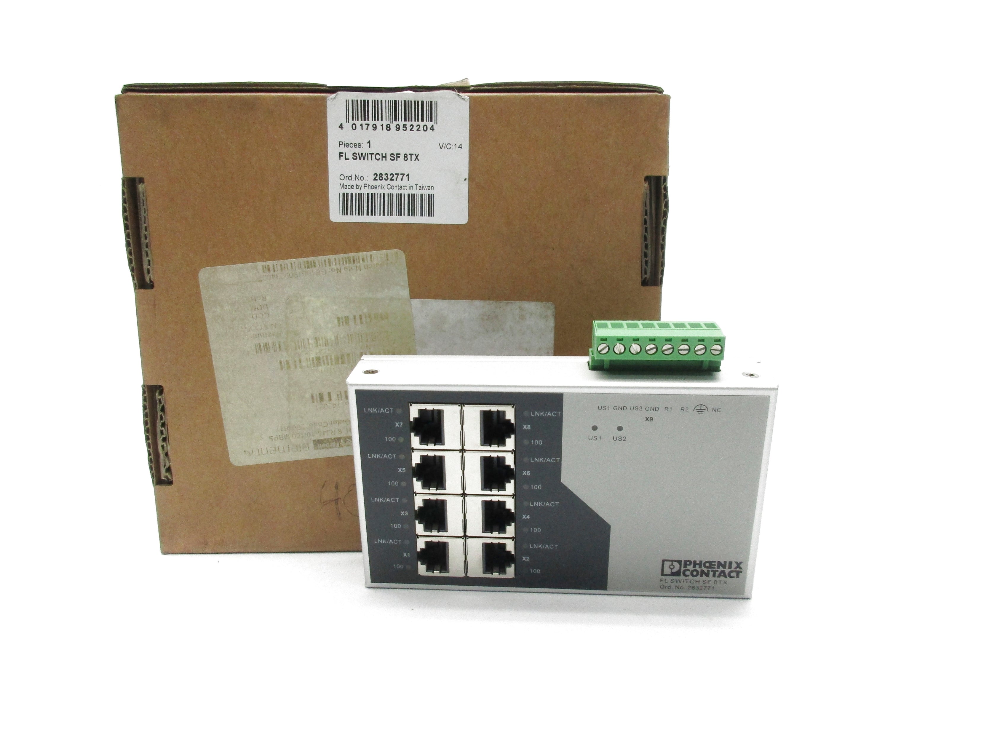 PHOENIX CONTACT FLSWITCHSF8TX 2832771 24VDC NSMP