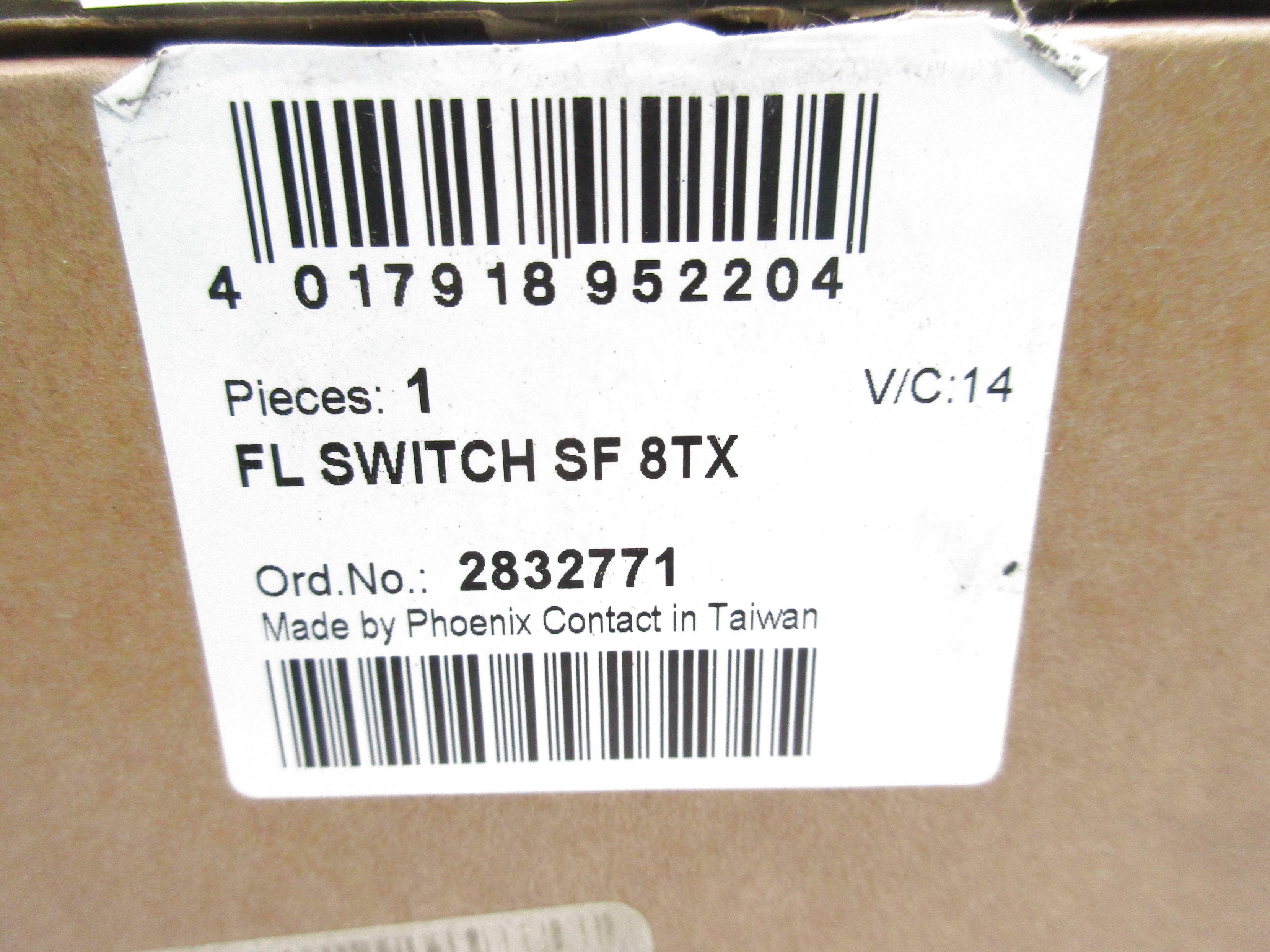 PHOENIX CONTACT FLSWITCHSF8TX 2832771 24VDC NSMP