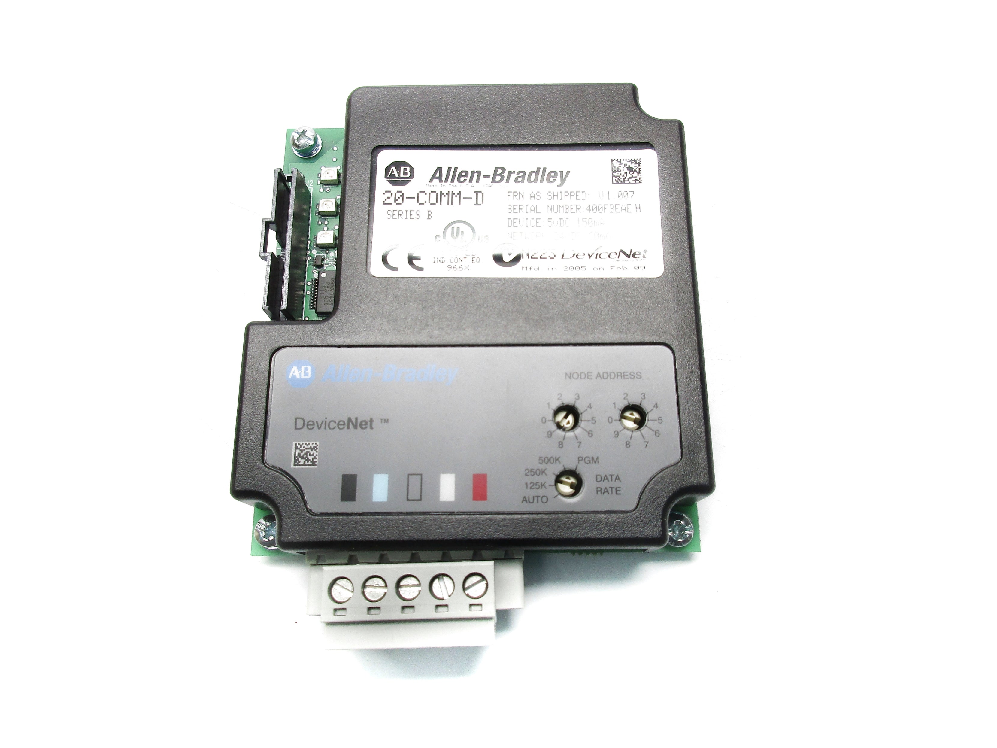 ALLEN BRADLEY 20-COMM-D SER. B F/W V1.0007 NSMP