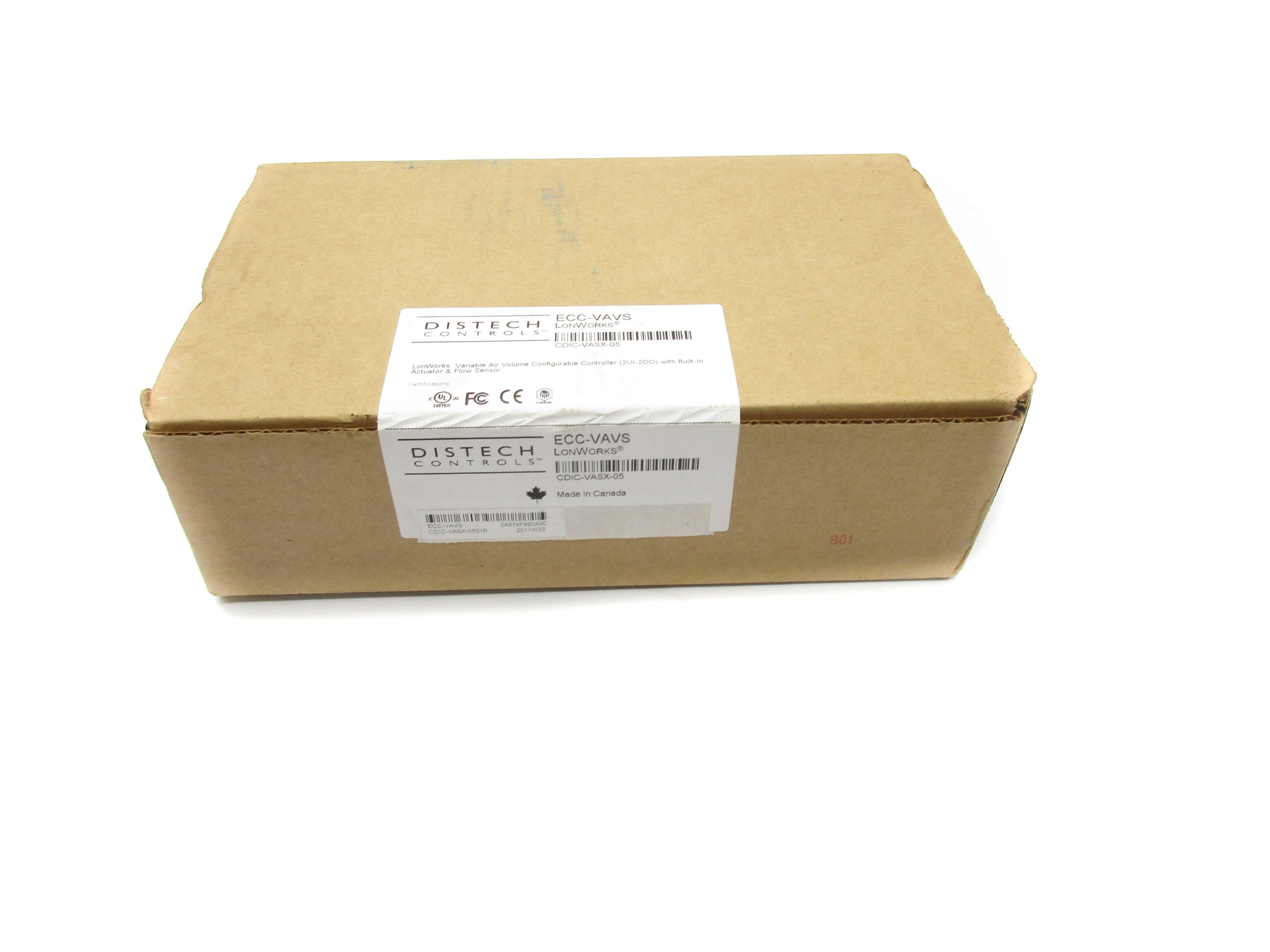 DISTECH CONTROLS ECC-VAVS CDIC-VASX-05 NSFS