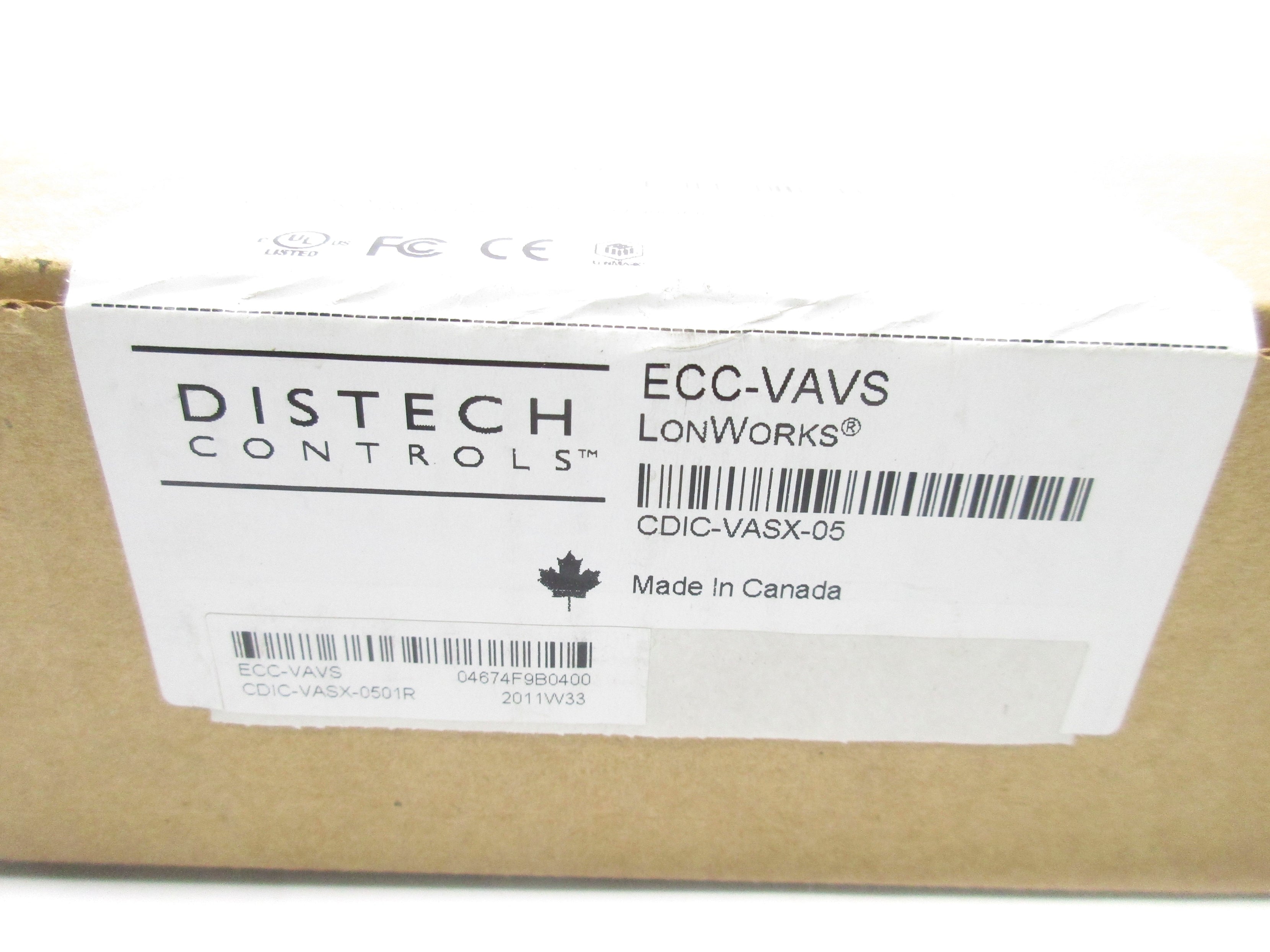 DISTECH CONTROLS ECC-VAVS CDIC-VASX-05 NSFS