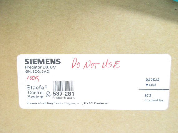 SIEMENS 587-281 NSMP