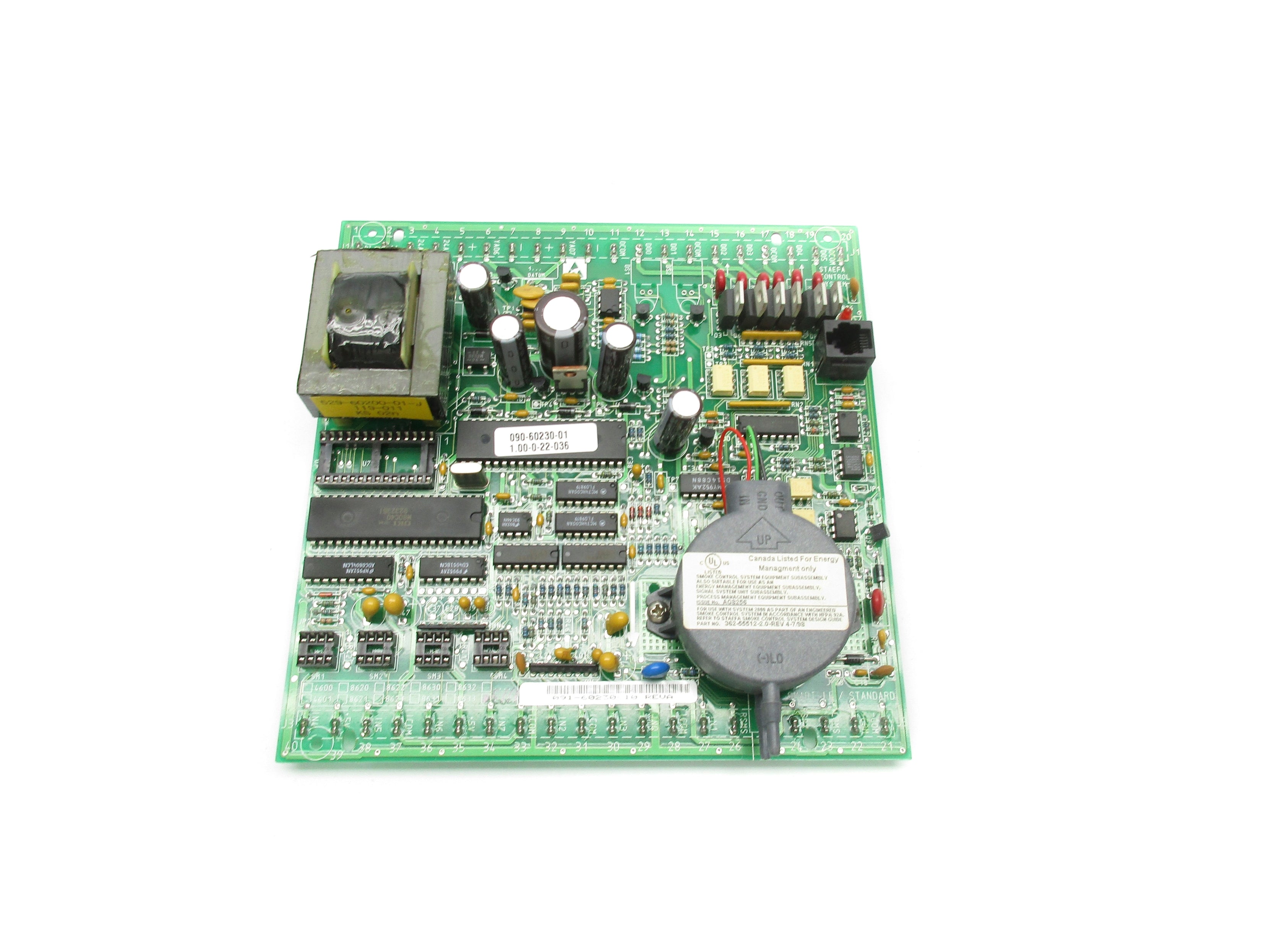 STEAFA CONTROL SYSTEM 091-60230-10 REV. A UNMP