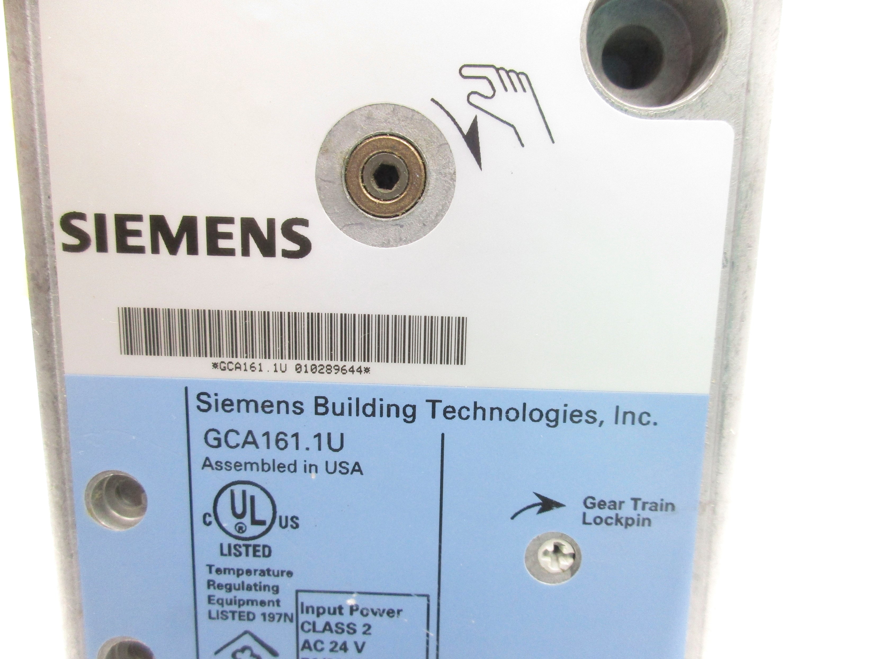 SIEMENS GCA161.1U NSNP