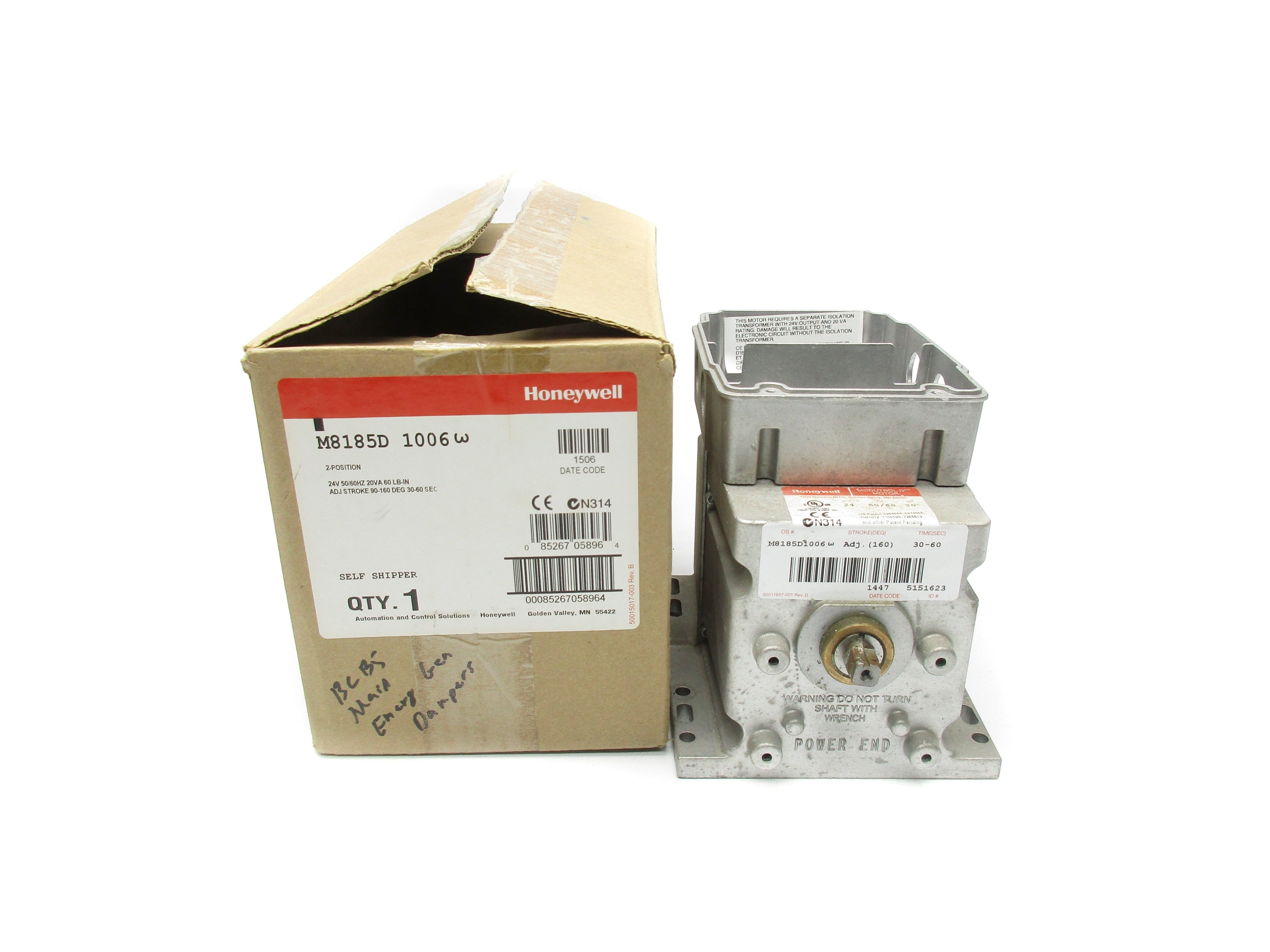 HONEYWELL M8185D1006 (AS PICTURED) NSMP