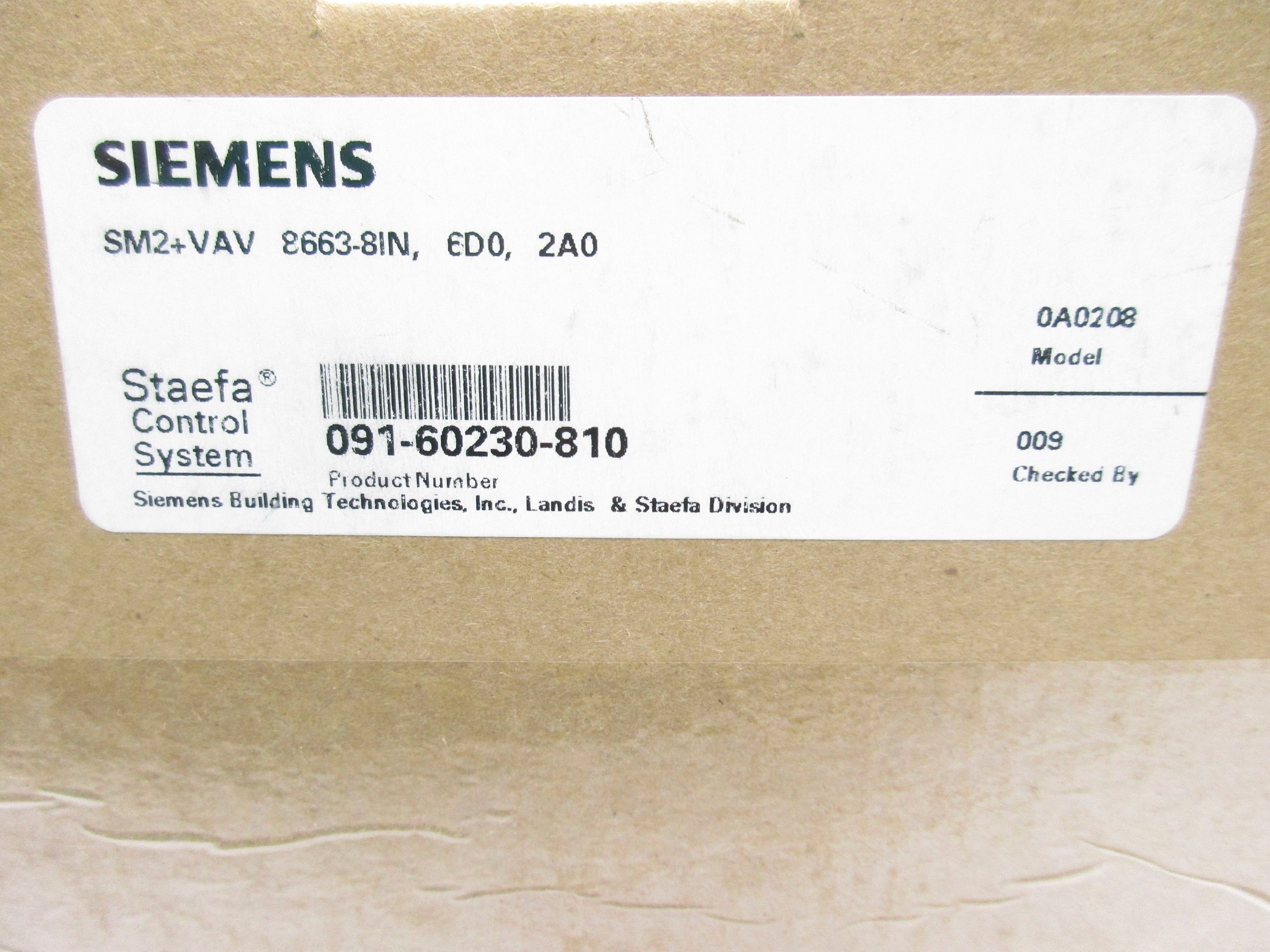 SIEMENS 091-60230-810 REV. A NSMP