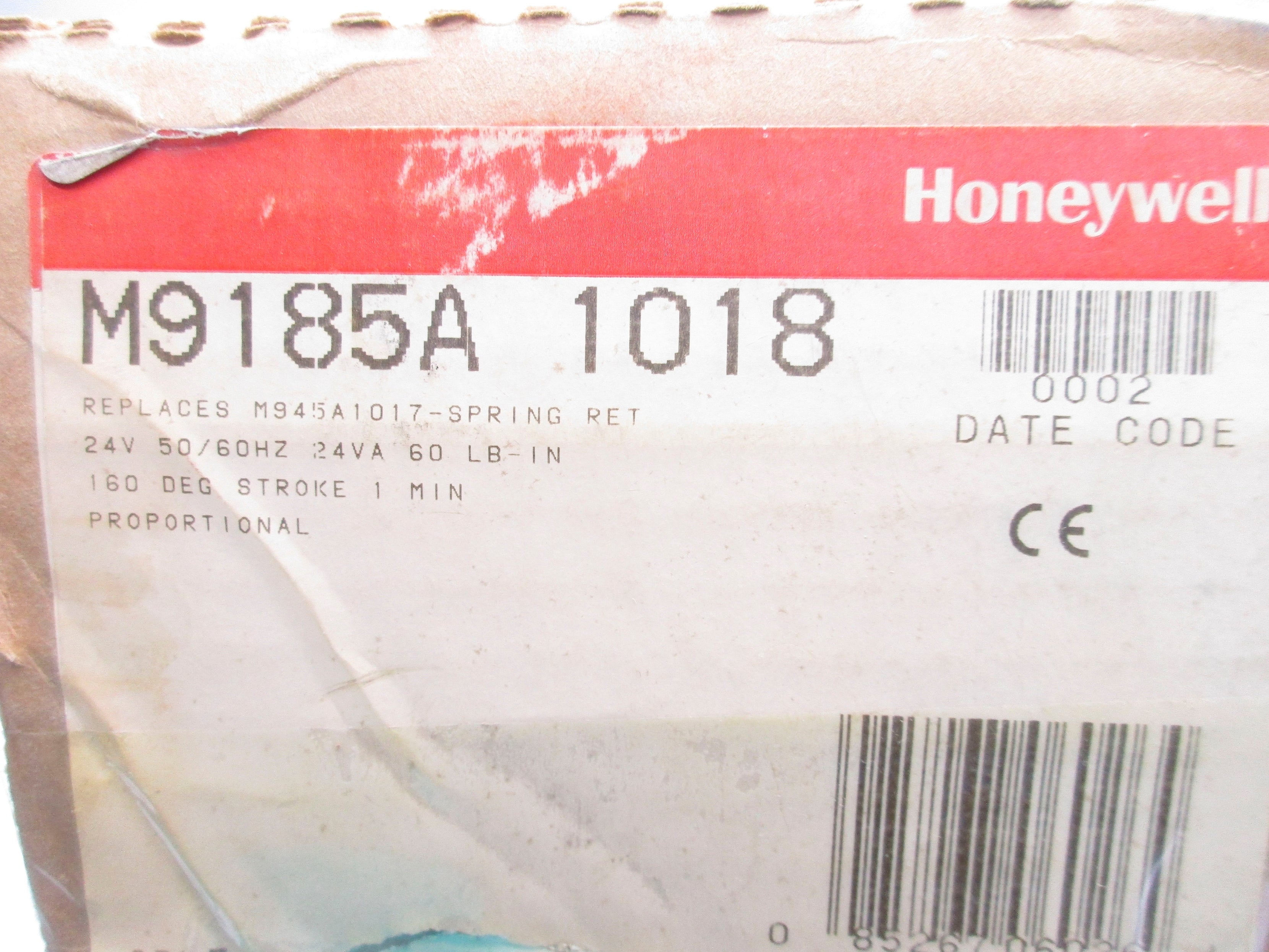 HONEYWELL M9185A1018 (AS PICTURED) NSMP