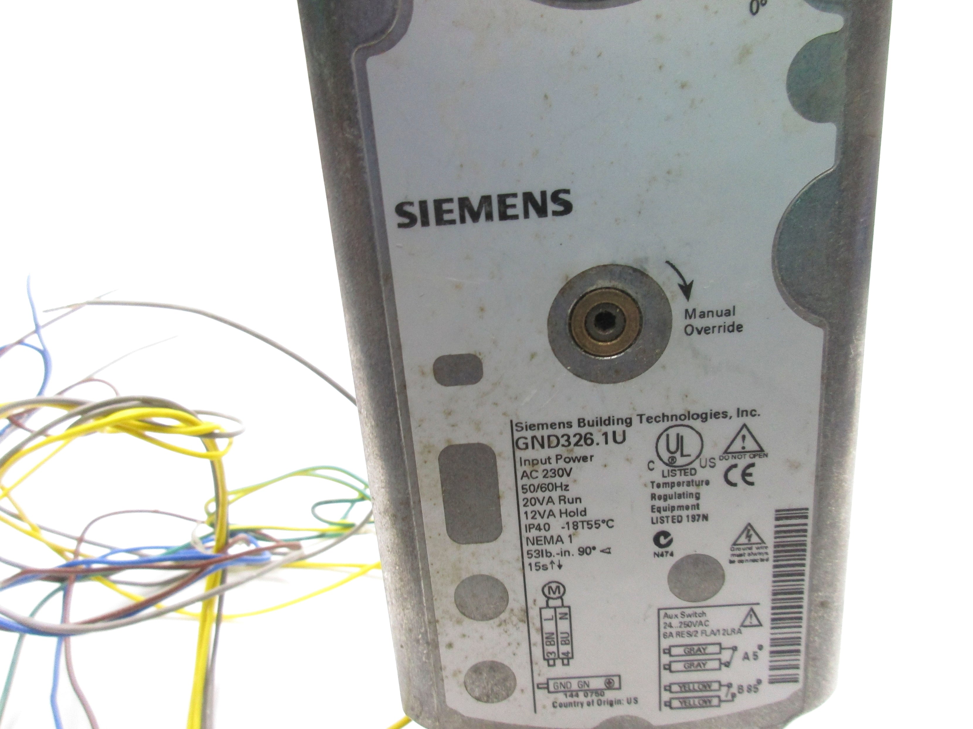 SIEMENS GND326.1U UNMP