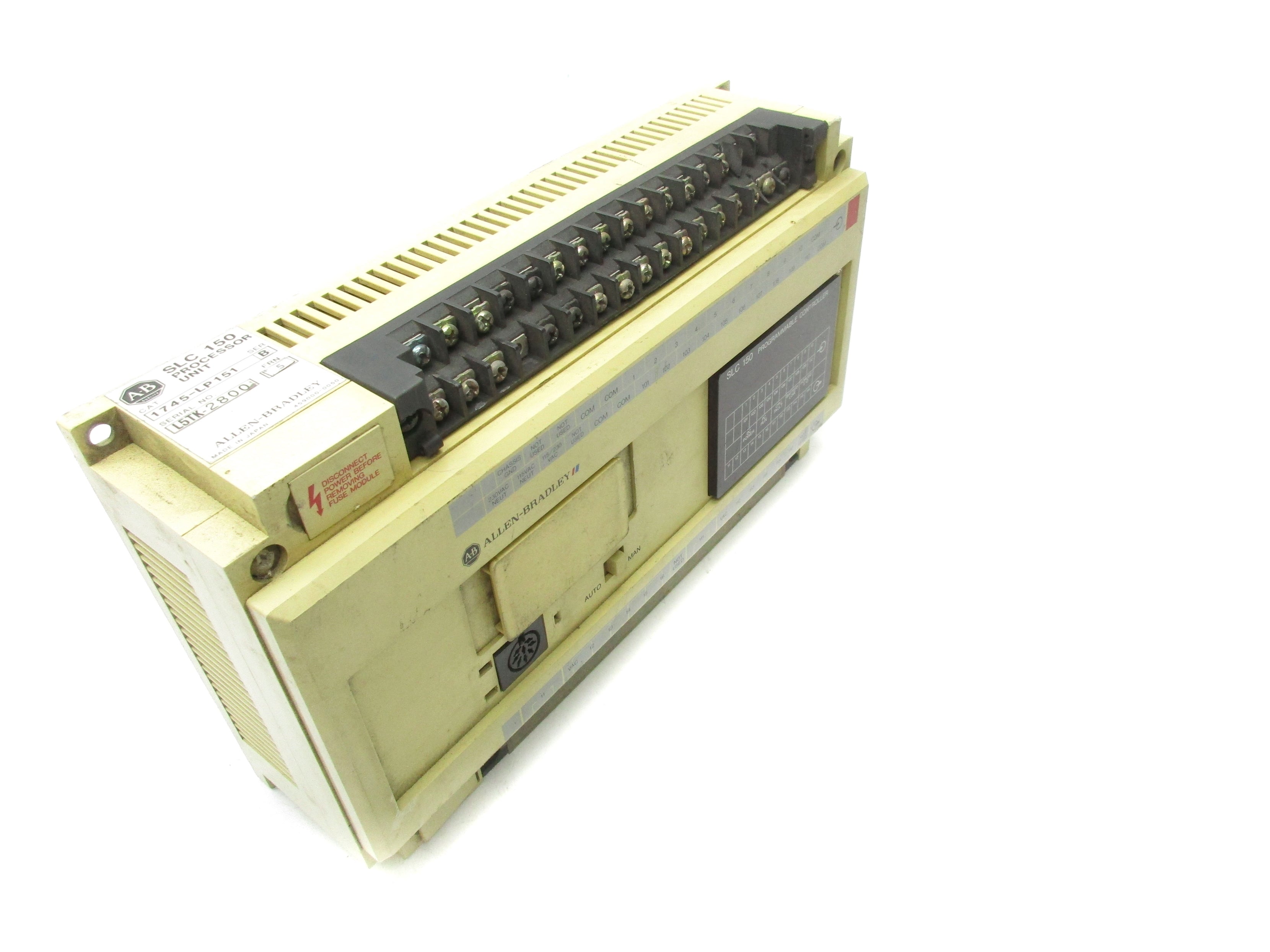 ALLEN BRADLEY 1745-LP151 SER. B F/W 5 UNMP