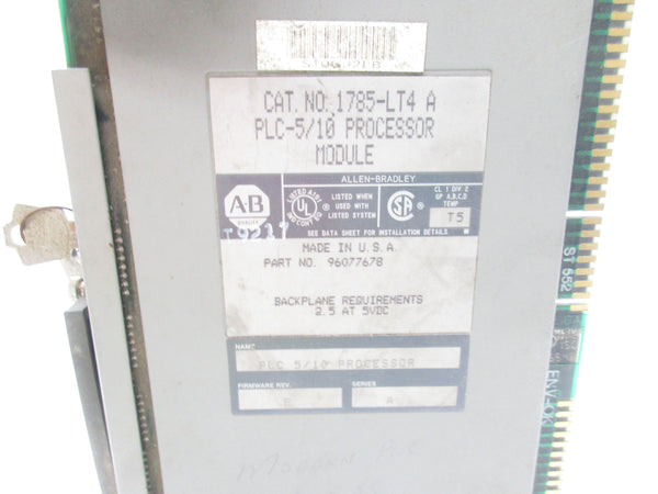 ALLEN BRADLEY 1785-LT4 SER. A F/W E UNMP