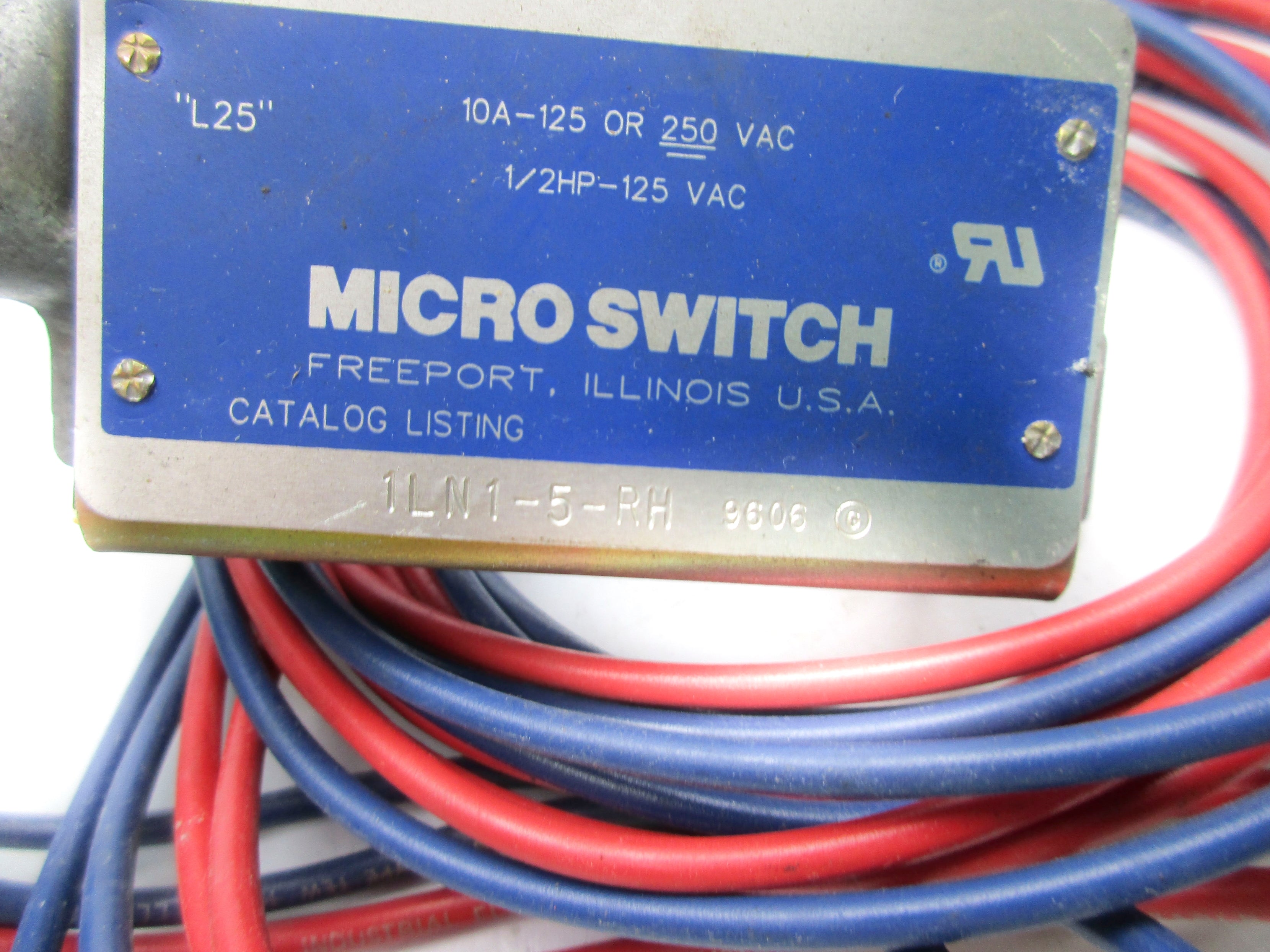 MICROSWITCH 1LN1-5-RH UNMP