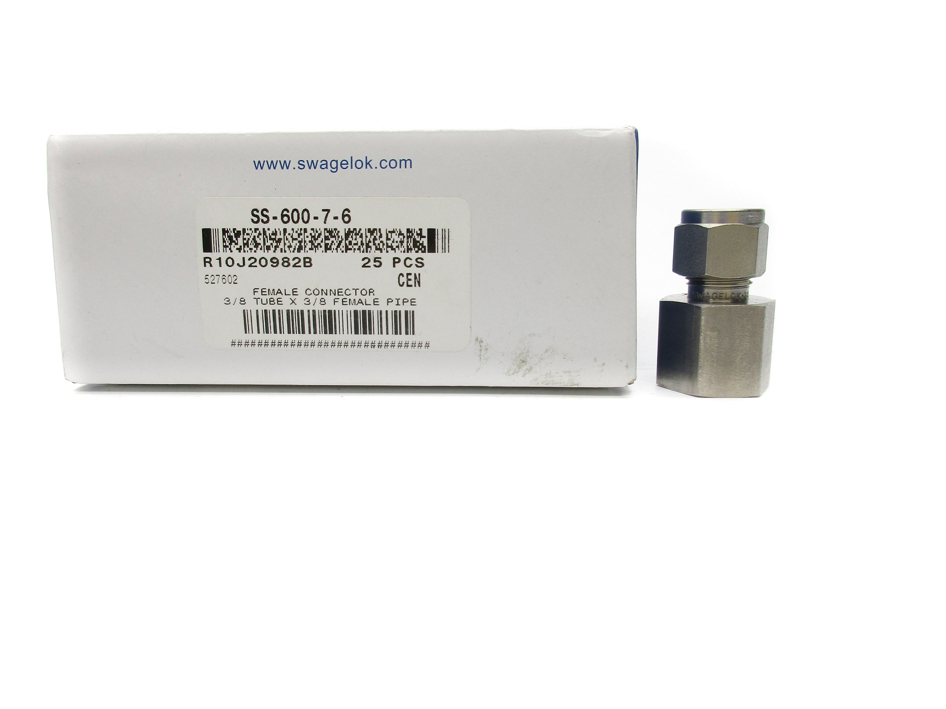 SWAGELOK SS-600-7-6 (PKG OF 25) NSMP
