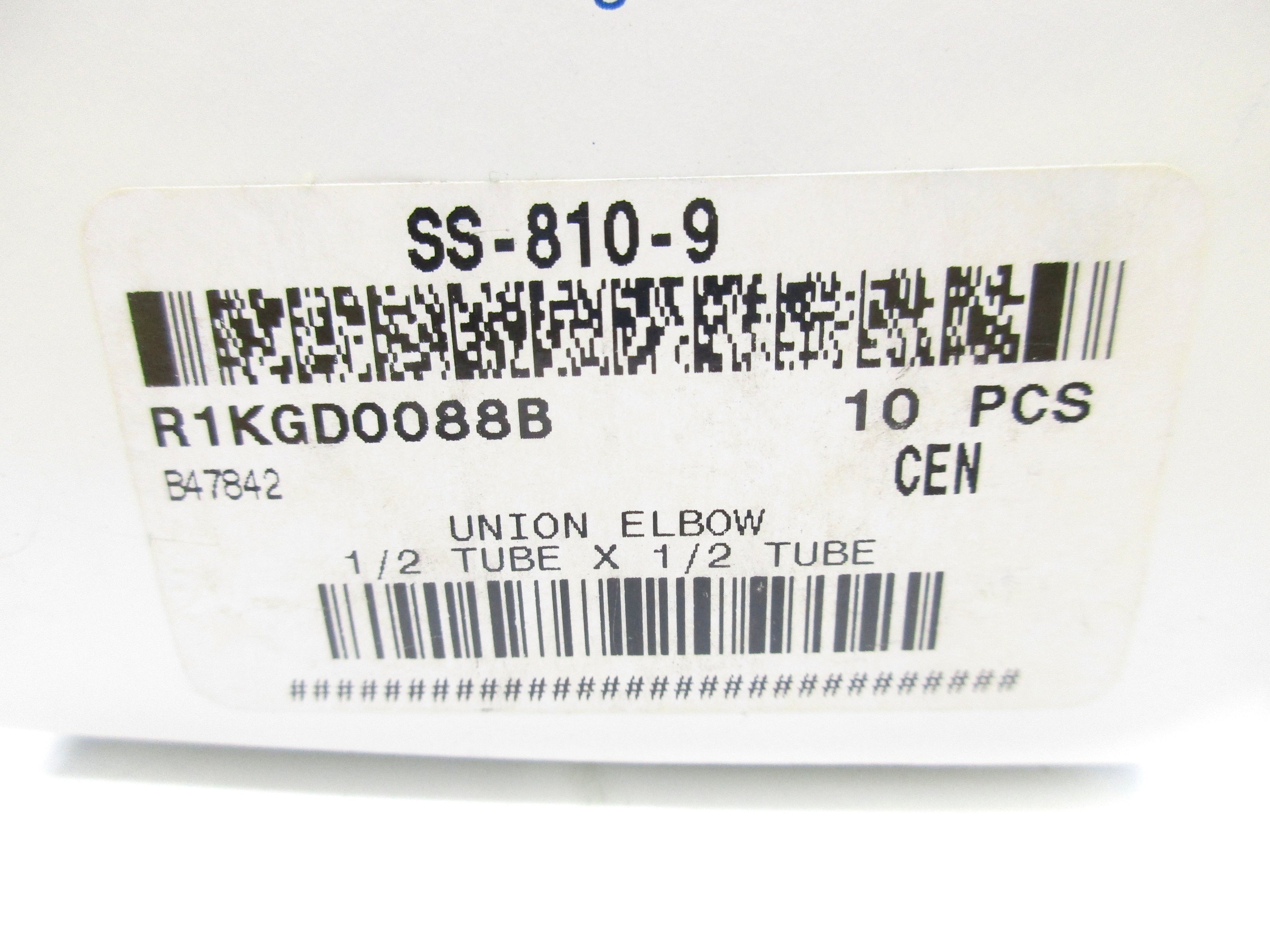 SWAGELOK SS-810-9 (PKG OF 10) NSMP