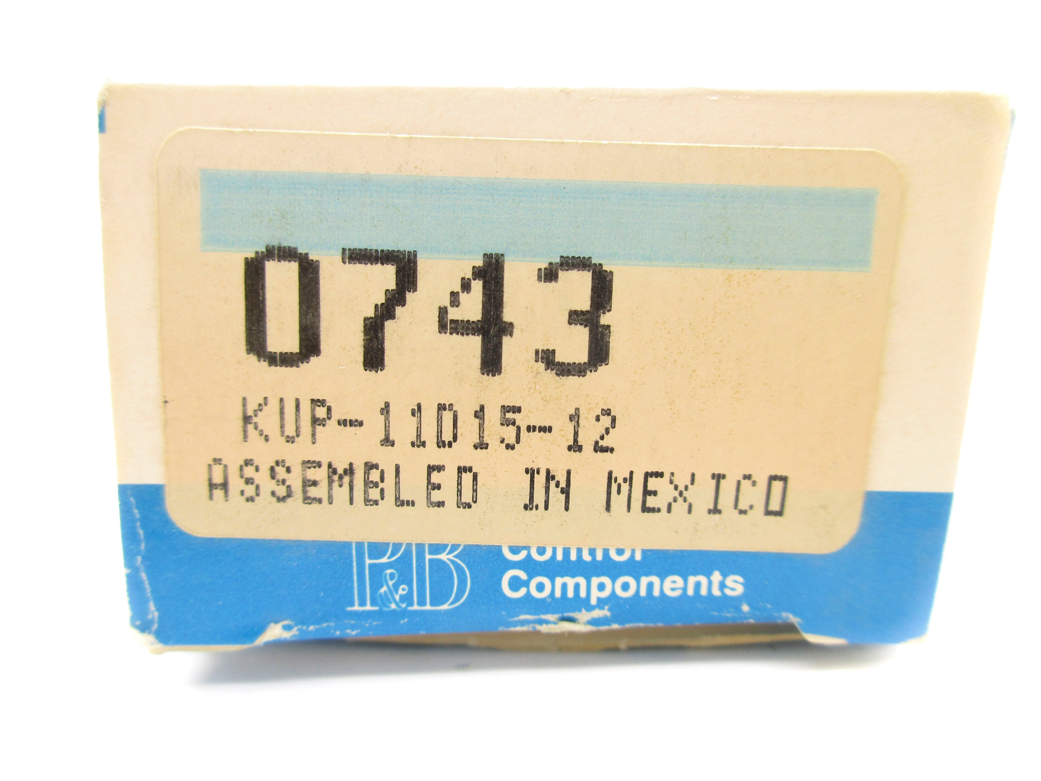 POTTER & BRUMFIELD KUP-11D15-12 12VDC 3A NSMP