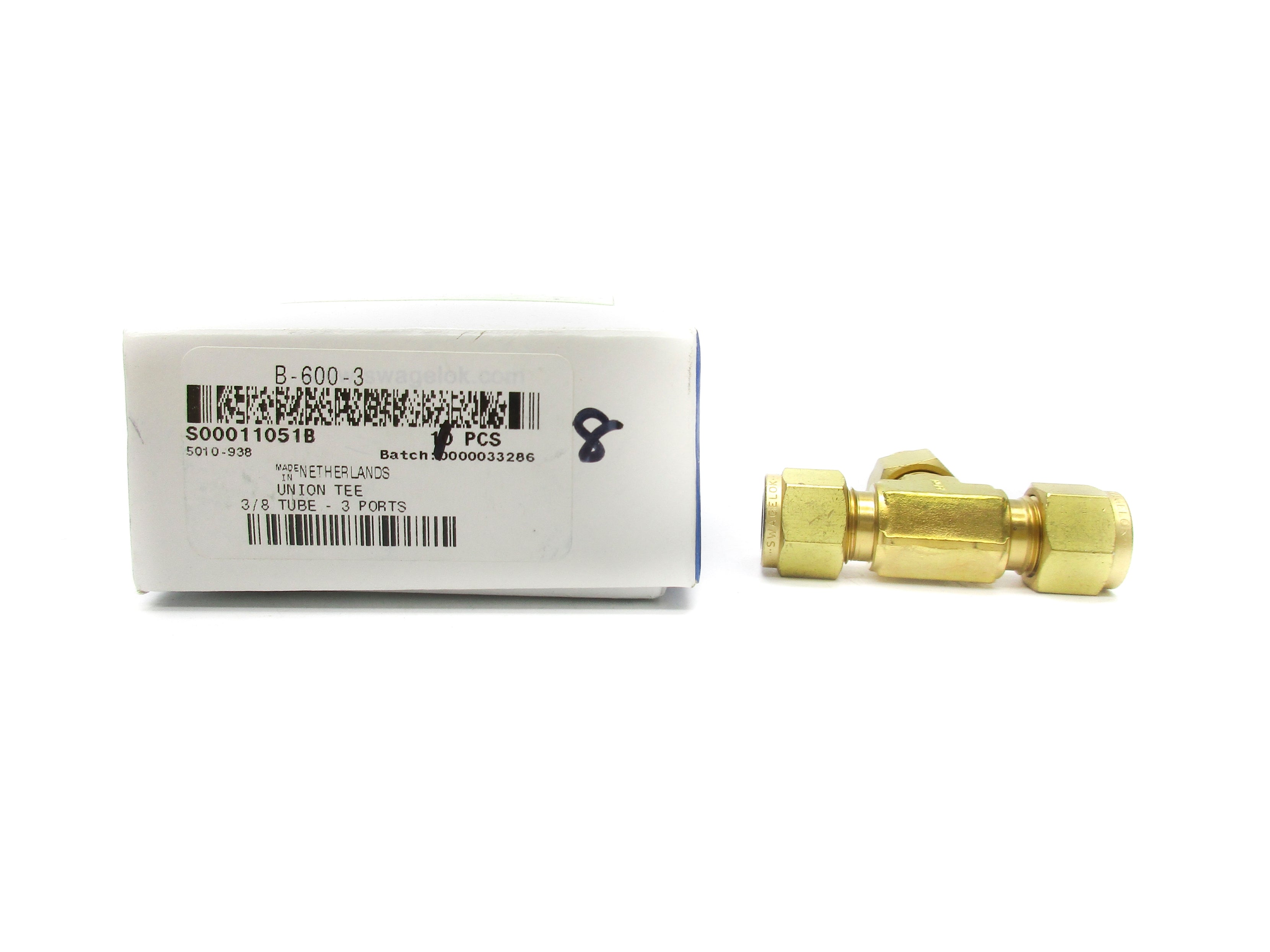 SWAGELOK B-600-3 (PKG OF 10) NSMP