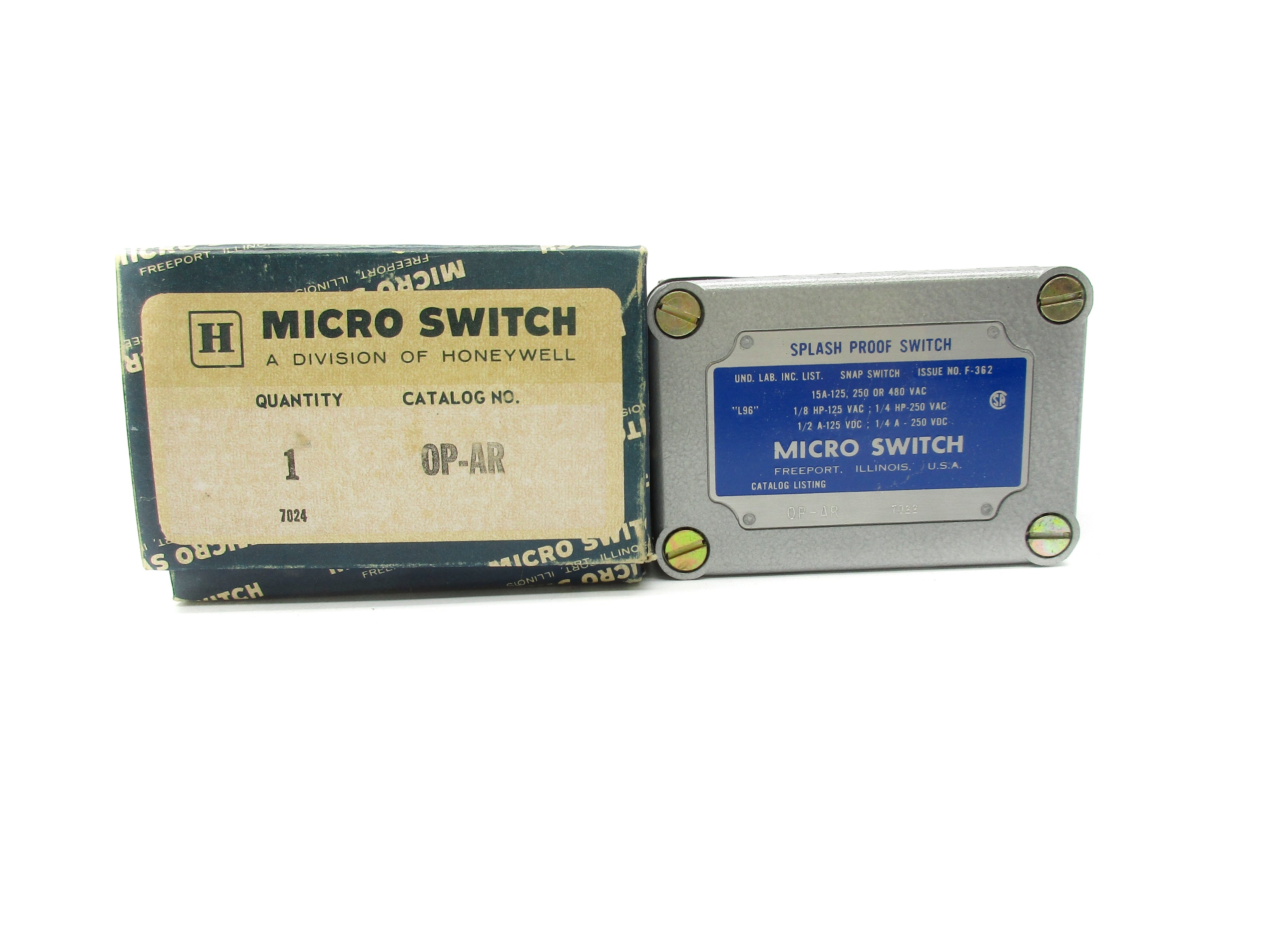 MICRO SWITCH OP-AR (GREY) NSMP