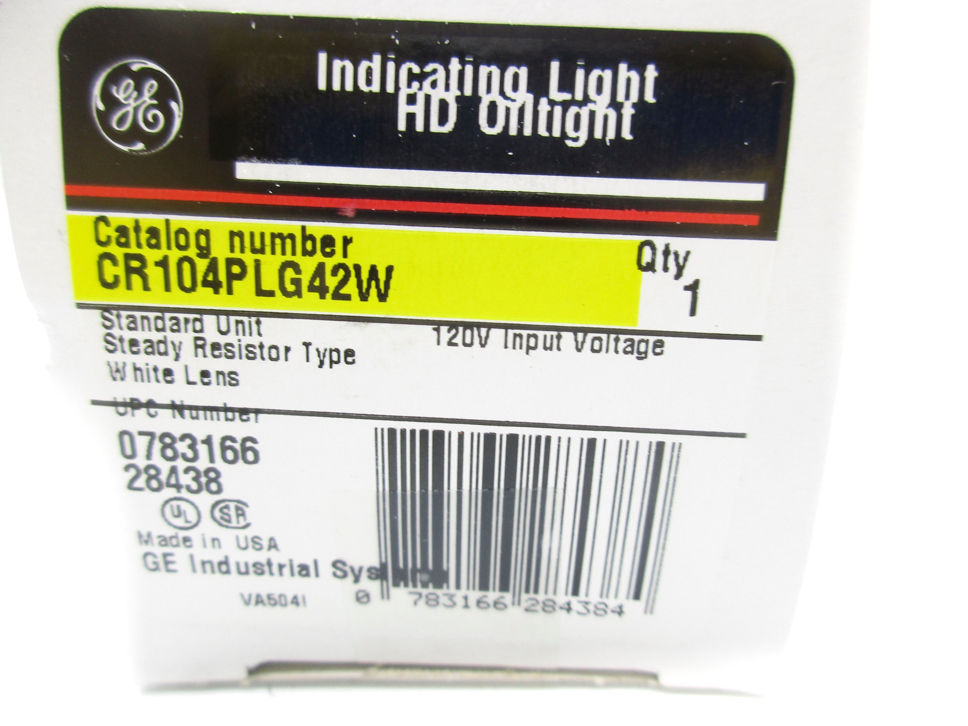 GENERAL ELECTRIC CR104PLG42W NSMP