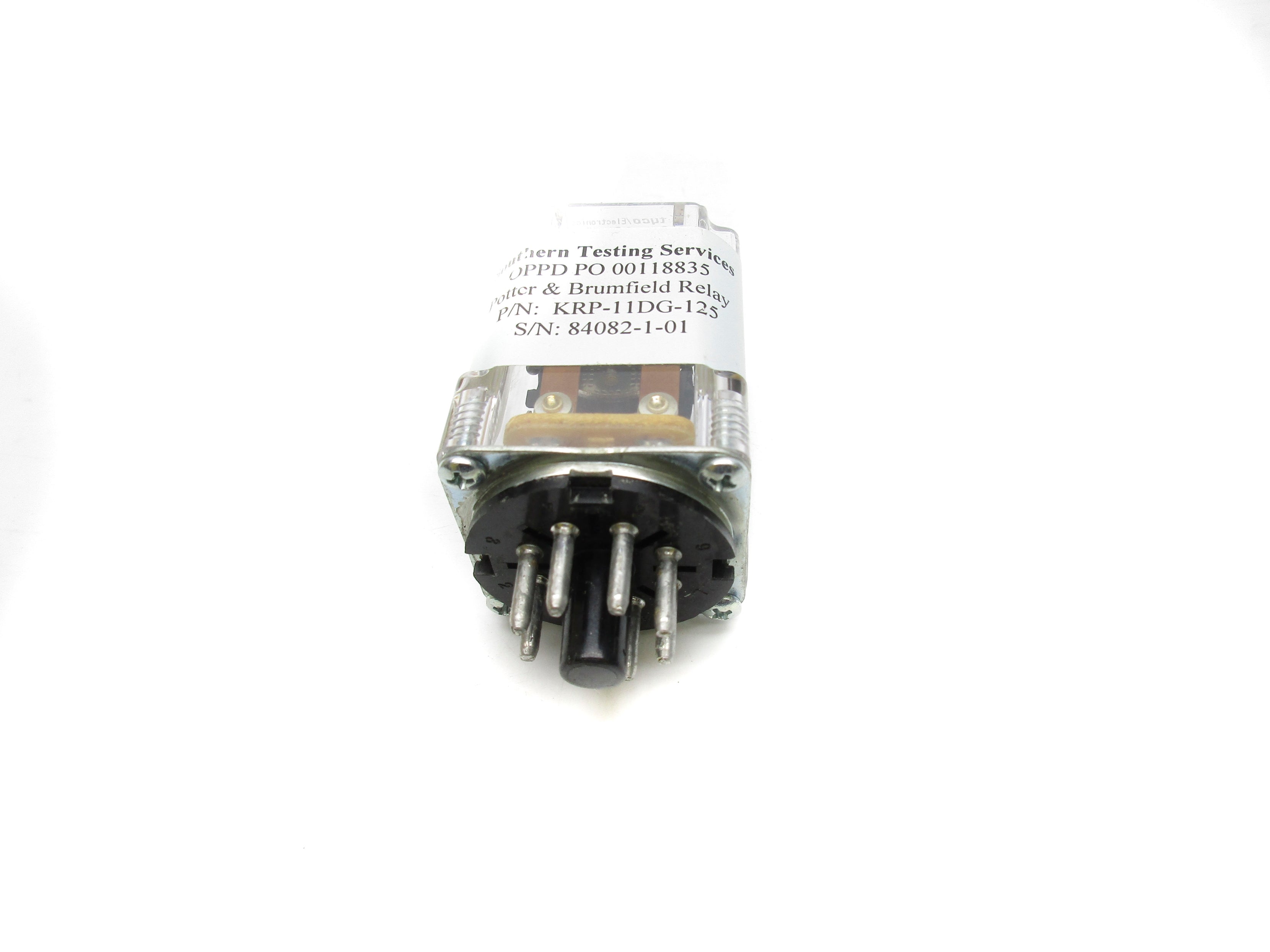 POTTER & BRUMFIELD KRP-11DG-125 120VAC 12A NSNP