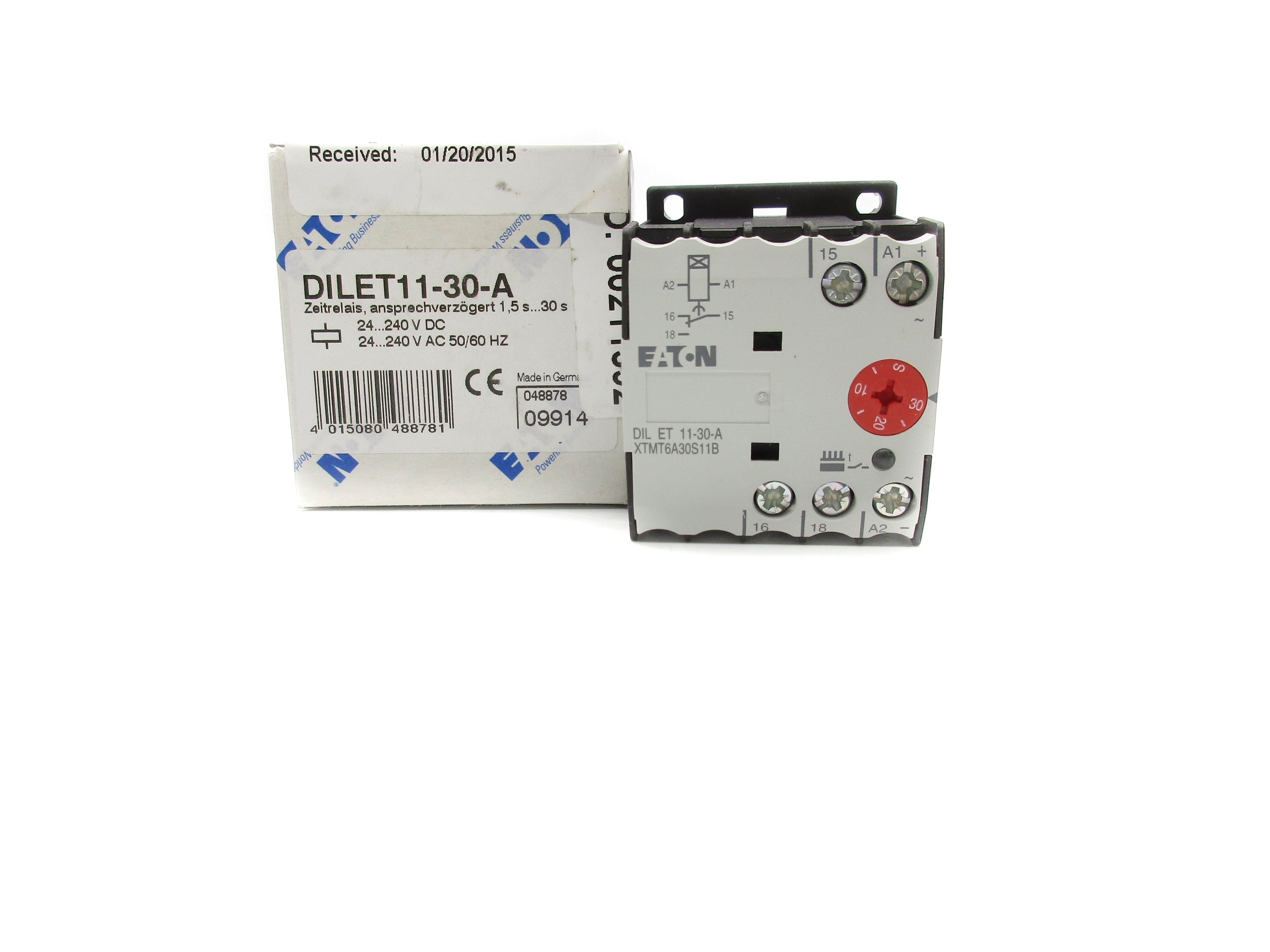 EATON DILET11-30-A 240VAC/DC 3A NSMP
