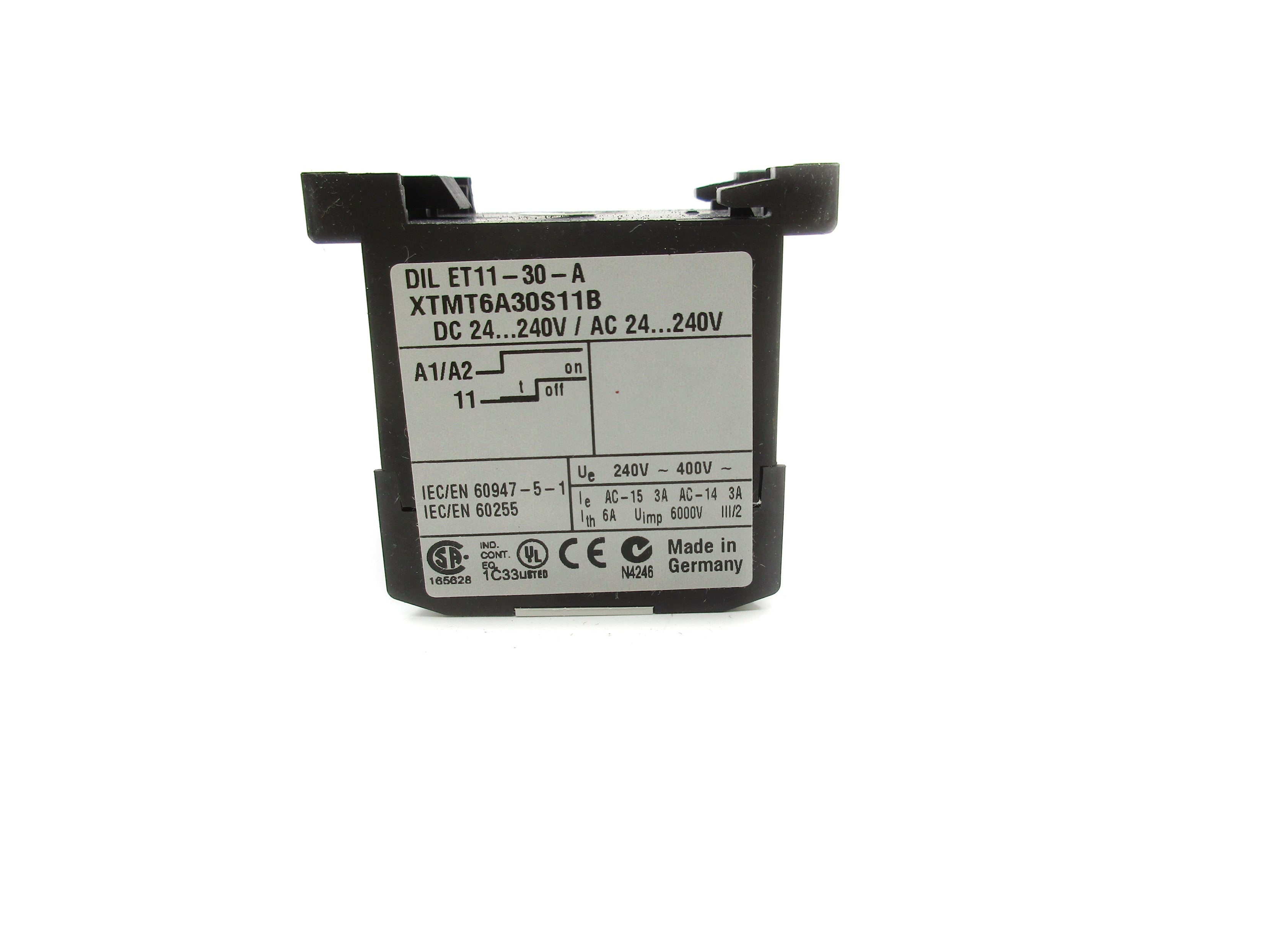 EATON DILET11-30-A 240VAC/DC 3A NSMP