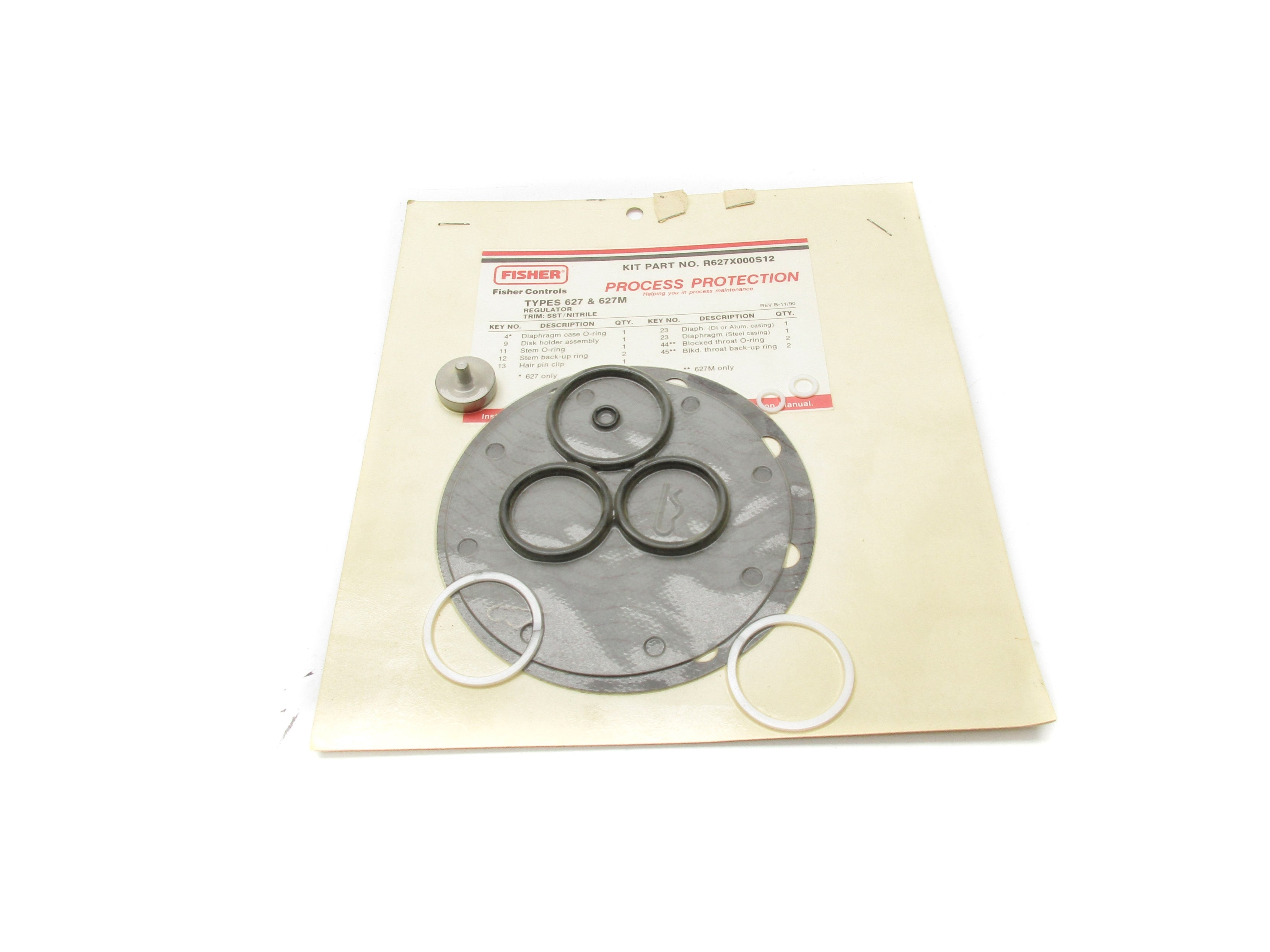 FISHER R627X000S12 NSMP