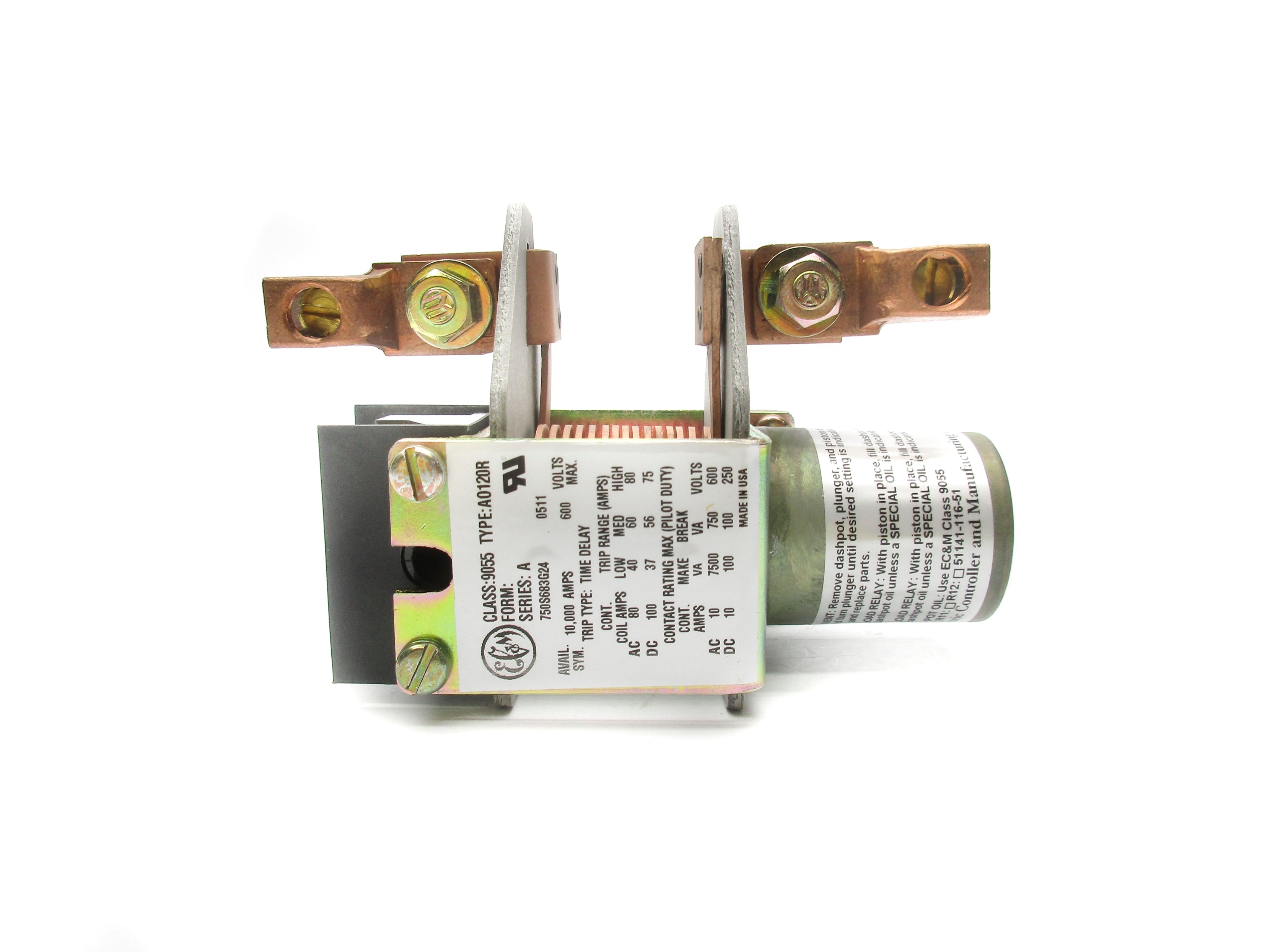 EC&M 9055A0120R SER. A 600V 10,000A NSNP