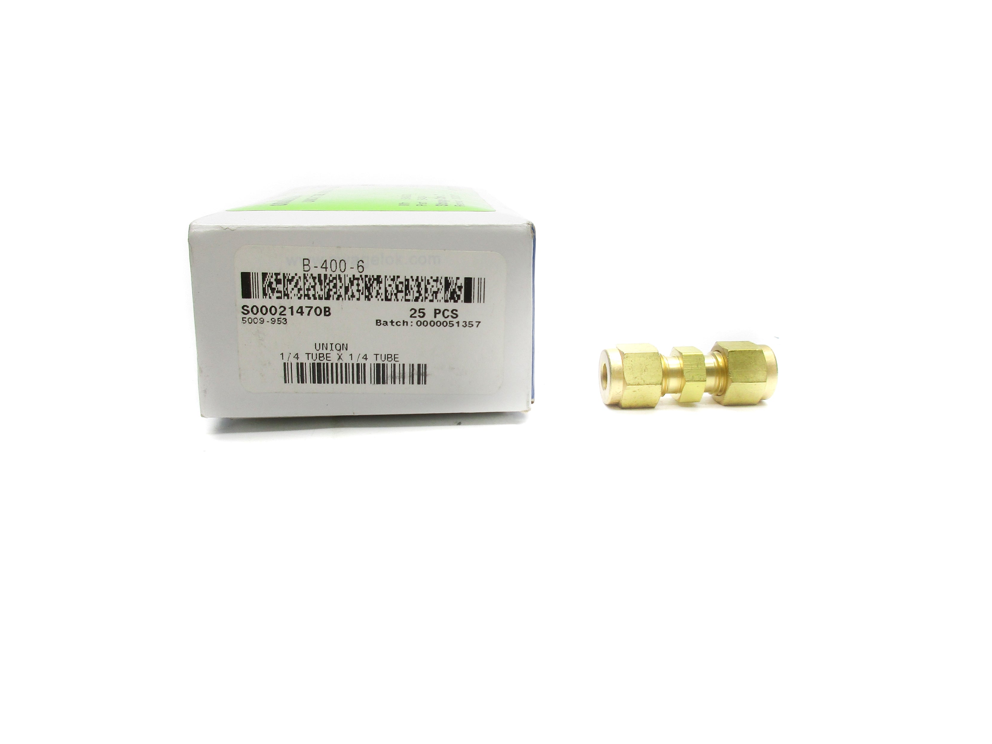 SWAGELOK B-400-6 (PKG OF 25) NSMP