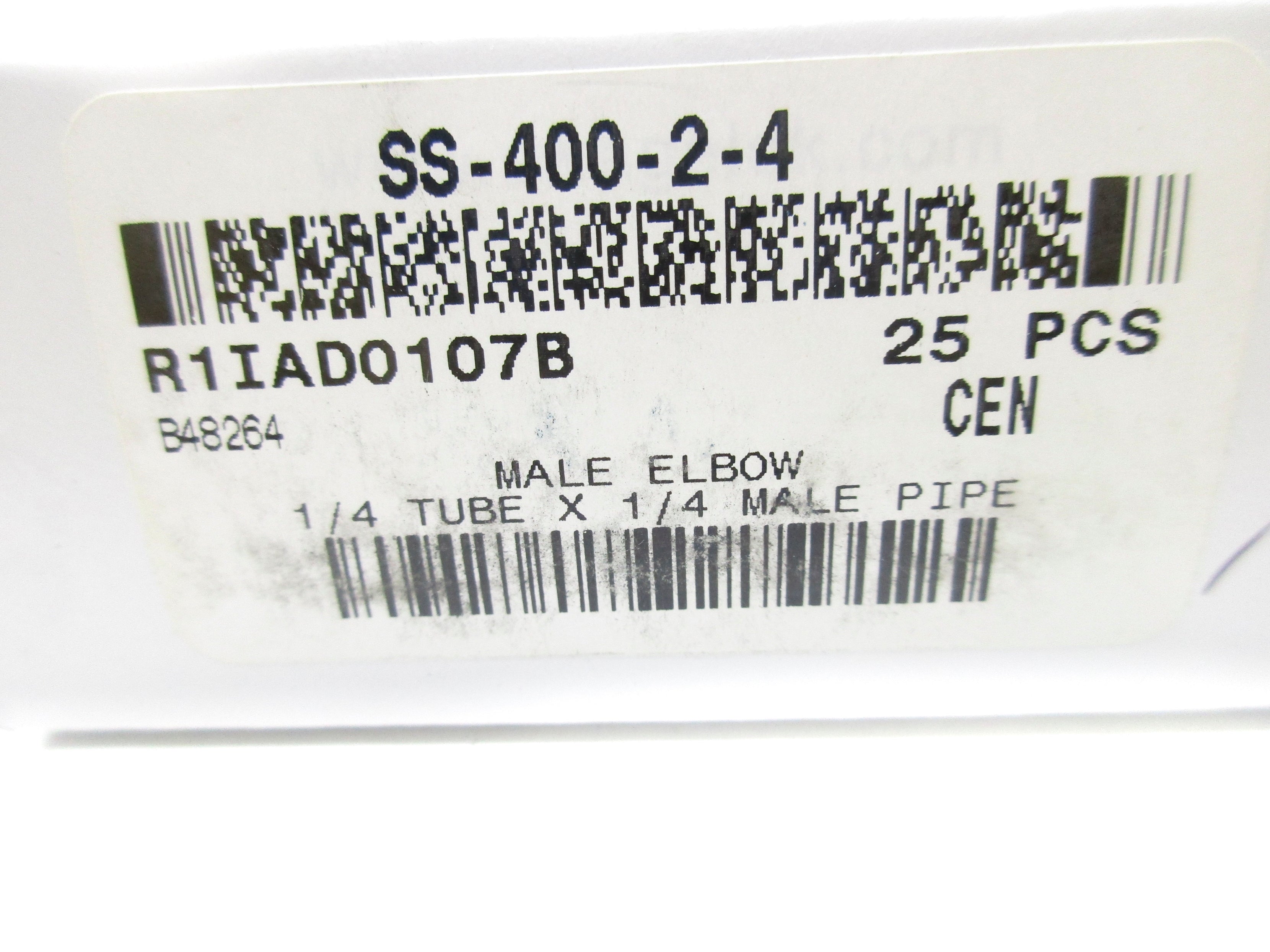 SWAGELOK SS-400-2-4 (PKG OF 25) NSMP