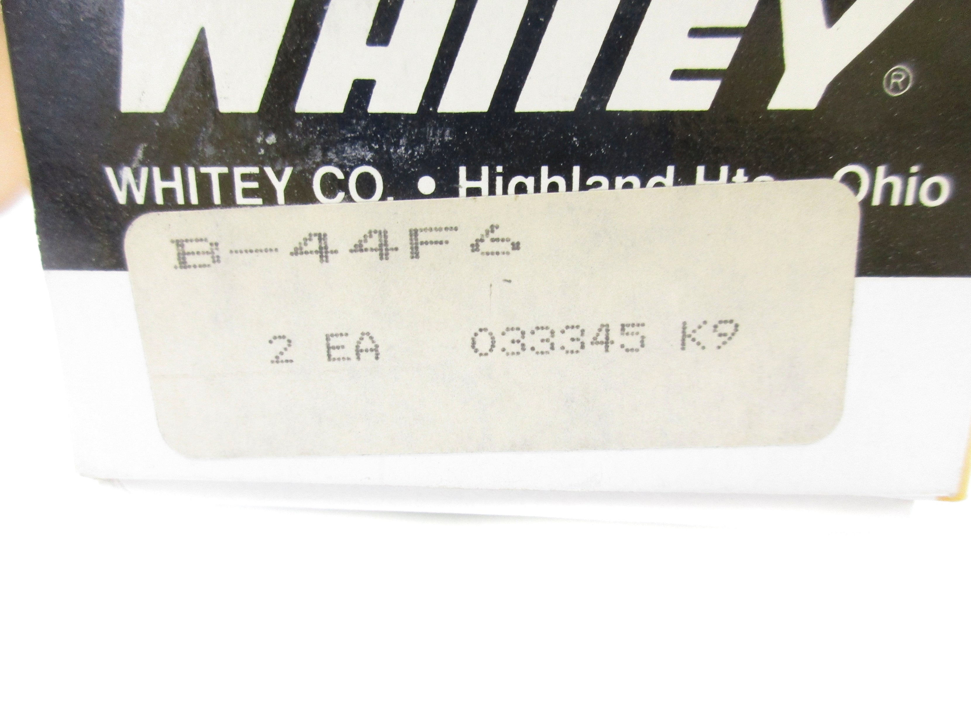 WHITEY B-44F6 NSNP