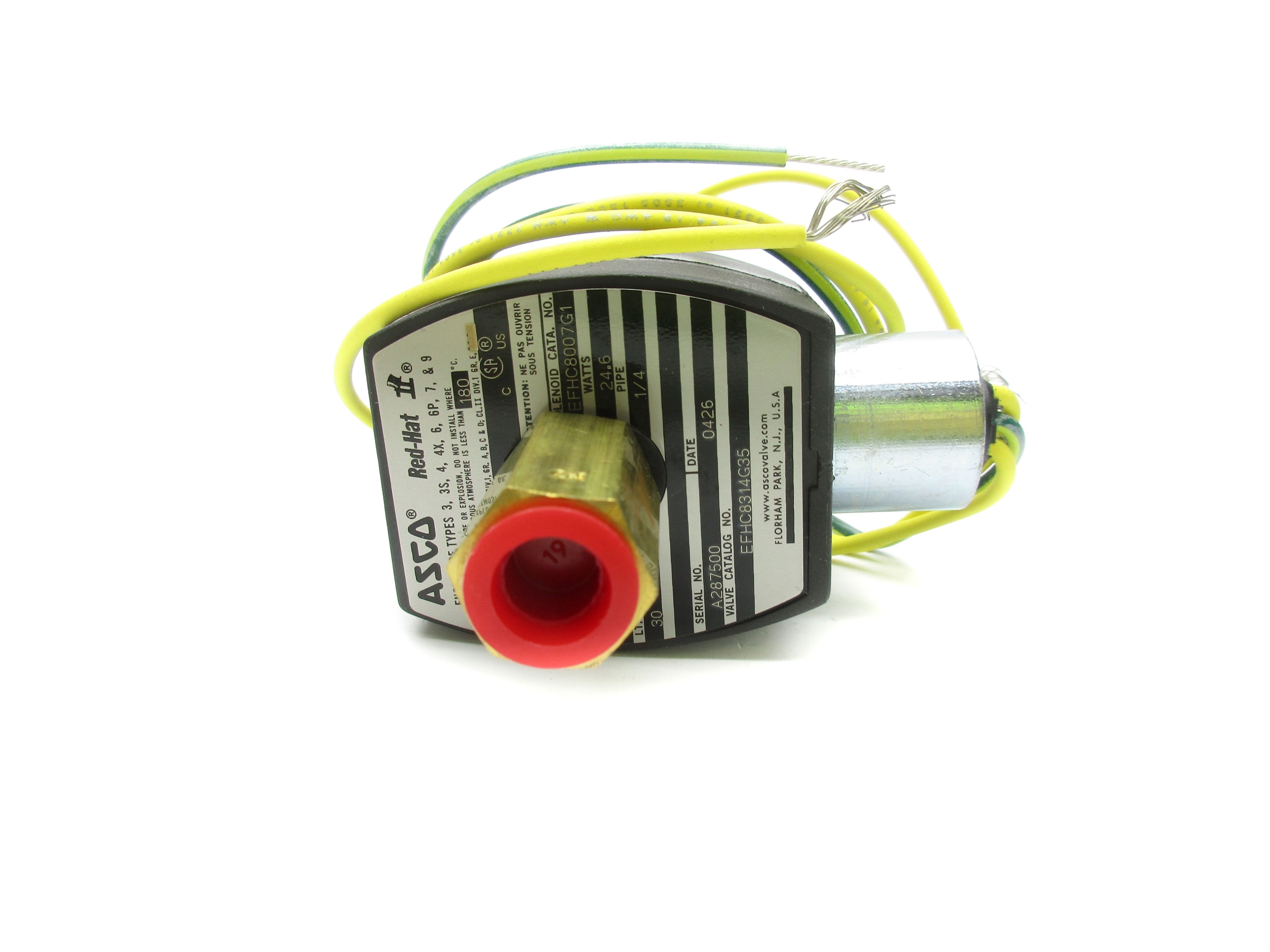 ASCO EFHC8314G35 125/DC 60/70/30PSI NSMP