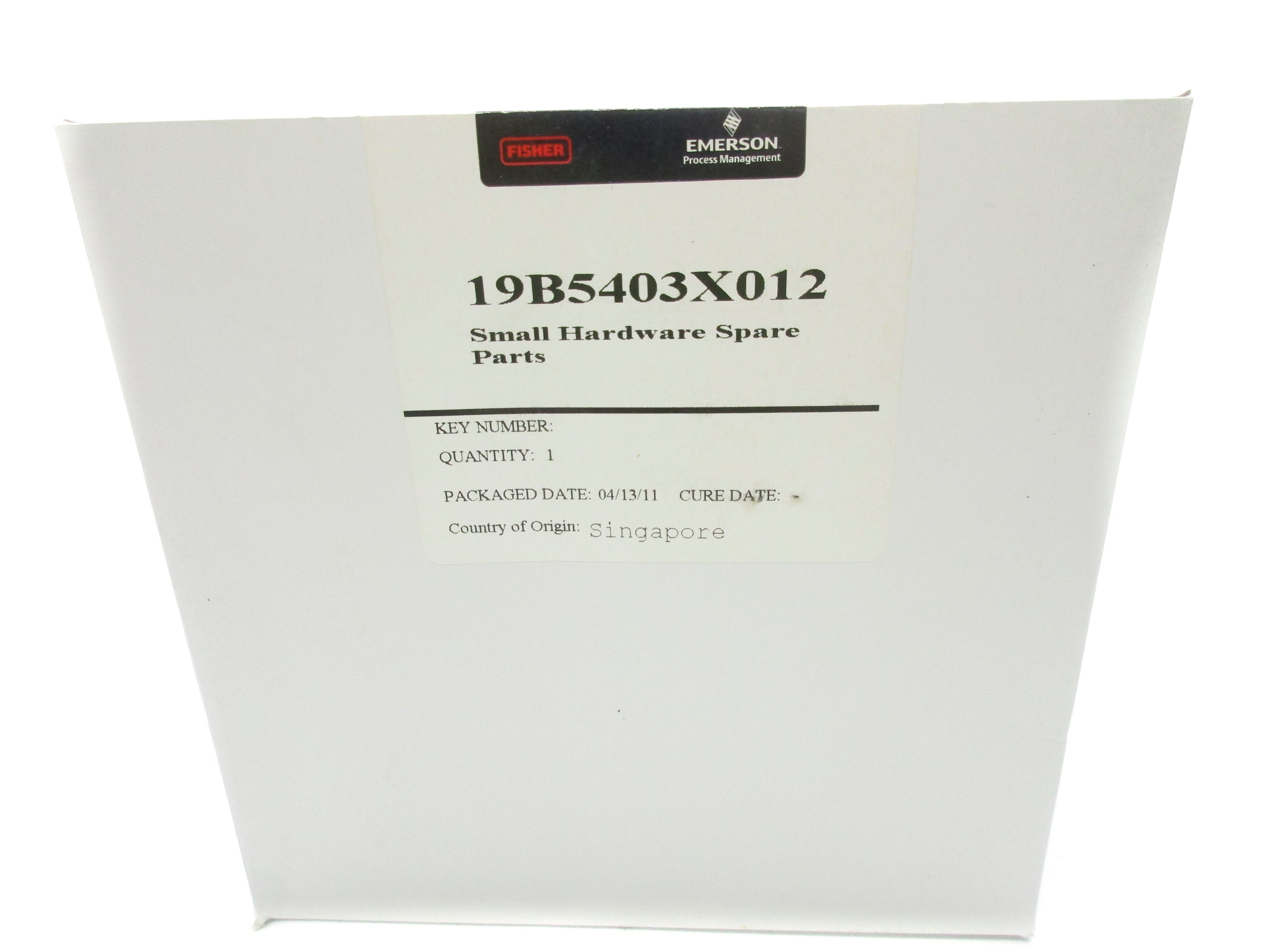 FISHER 19B5403X012 NSFS