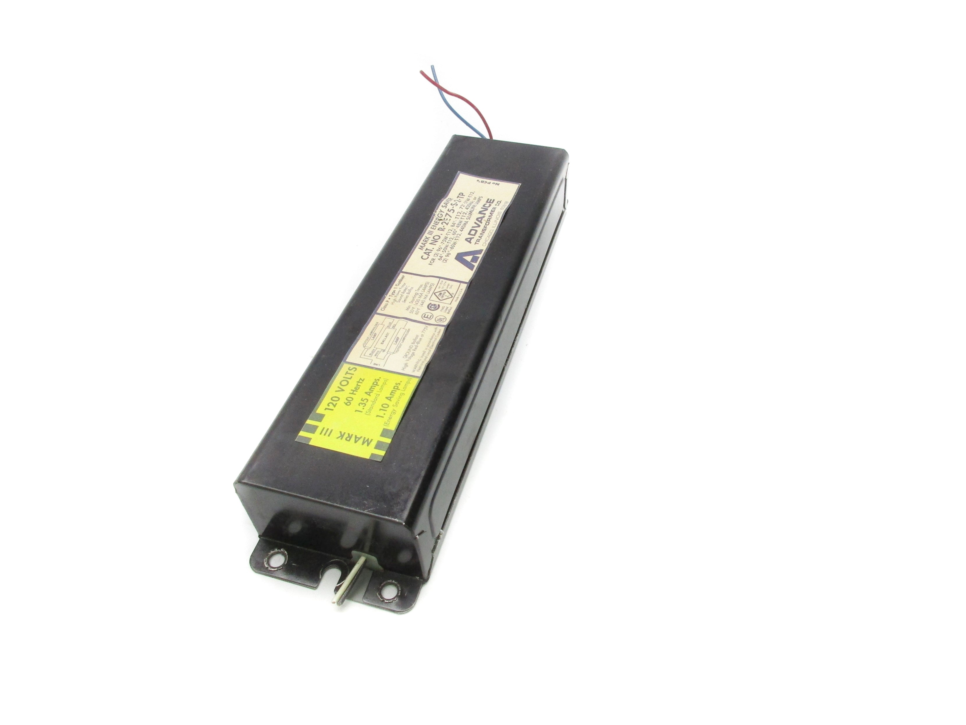 ADVANCE TRANSFORMER R-2E75-S-2-TP NSNP