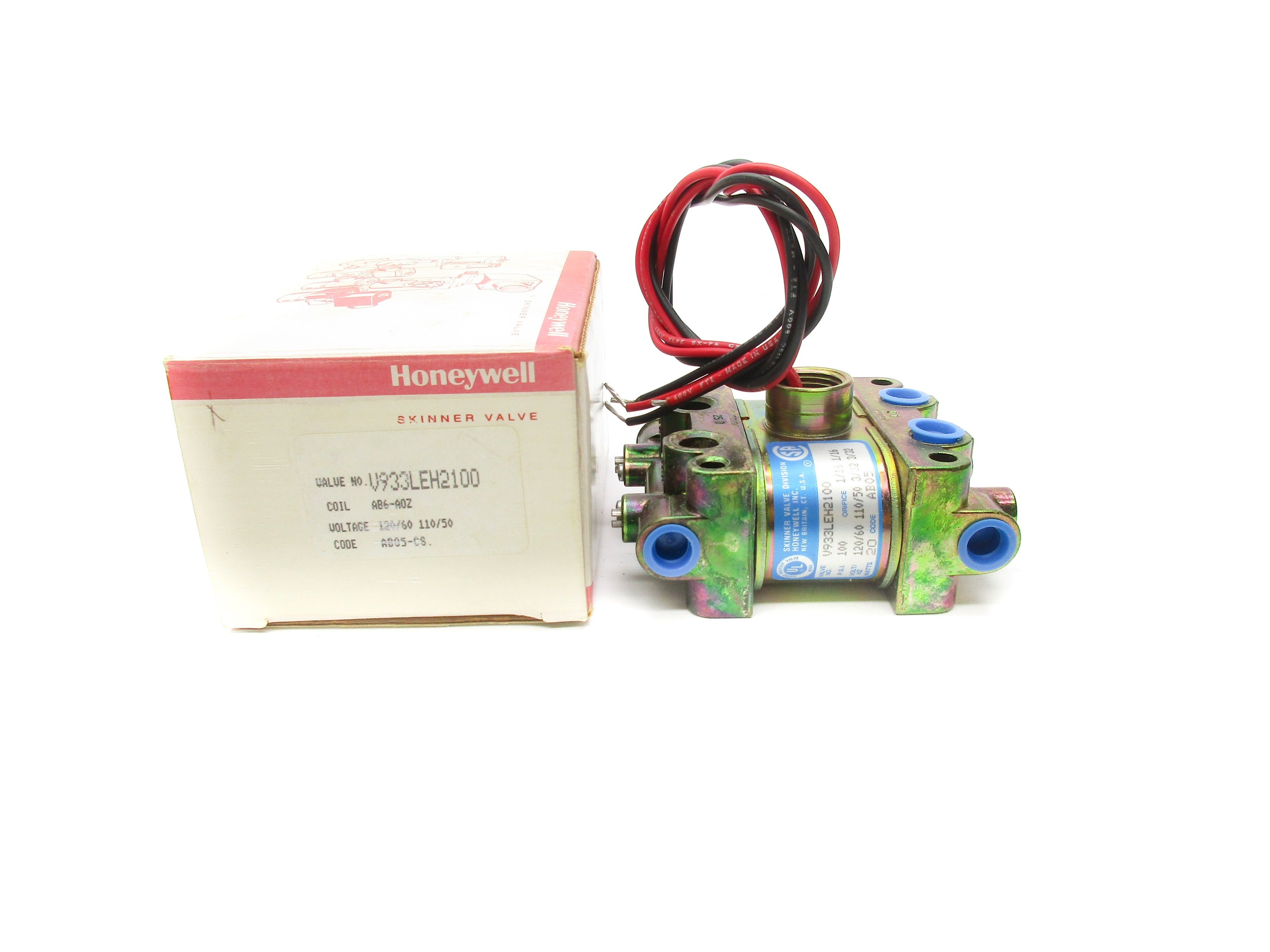 HONEYWELL V933LEH2100 110/120V 100PSI NSMP