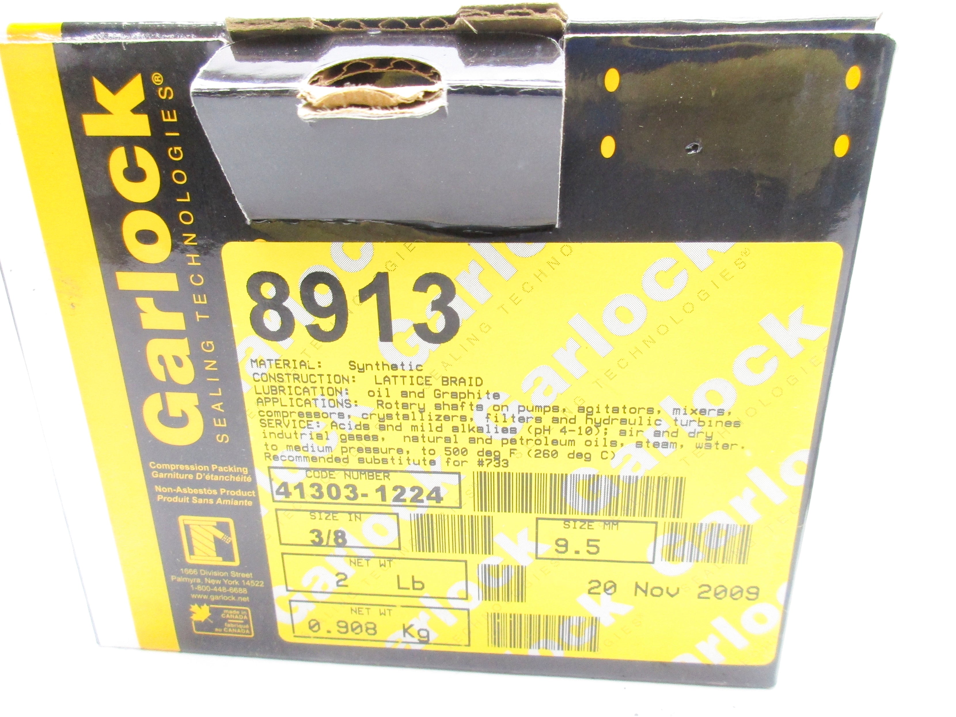 GARLOCK 8913 3/8" NSMP