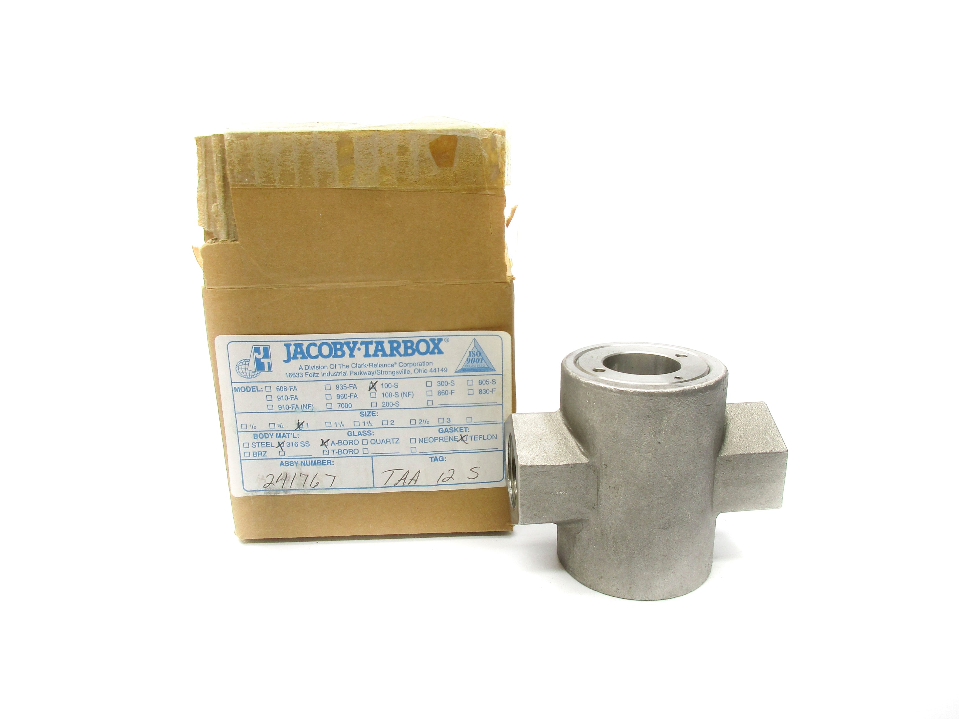JACOBY-TARBOX 100-S NSMP