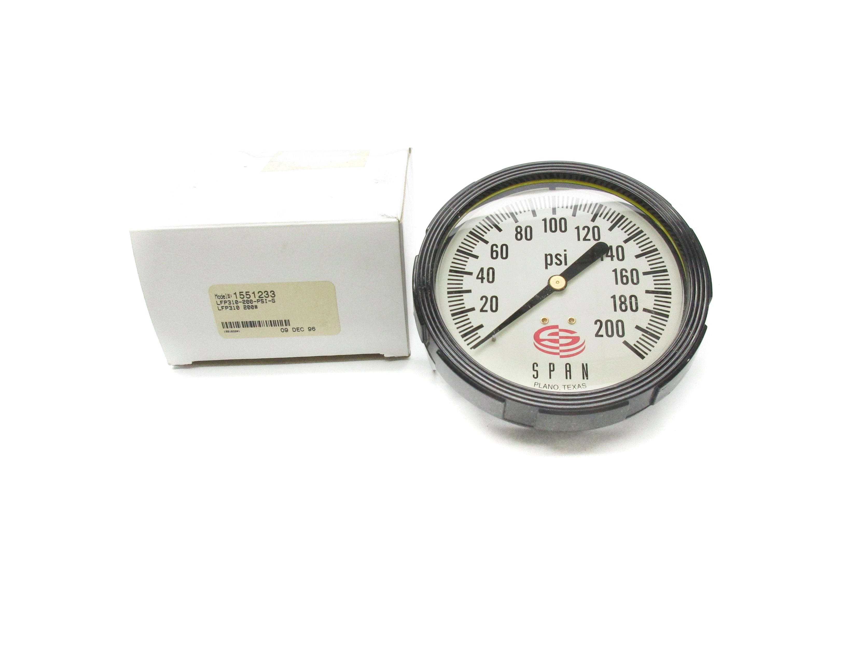 SPAN LFP310-200-PSI-G 200PSI NSMP