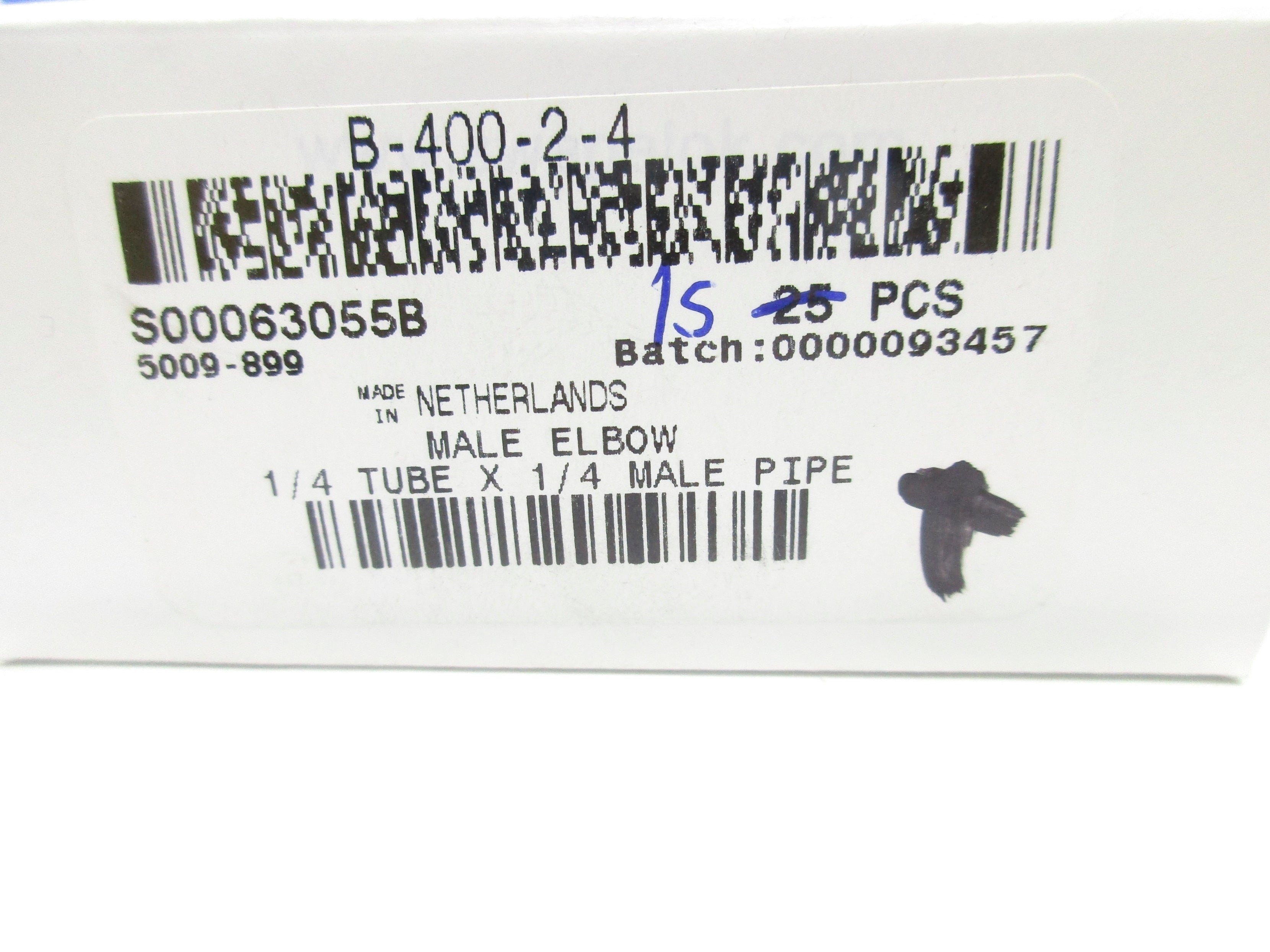 SWAGELOK B-400-2-4 NSNP