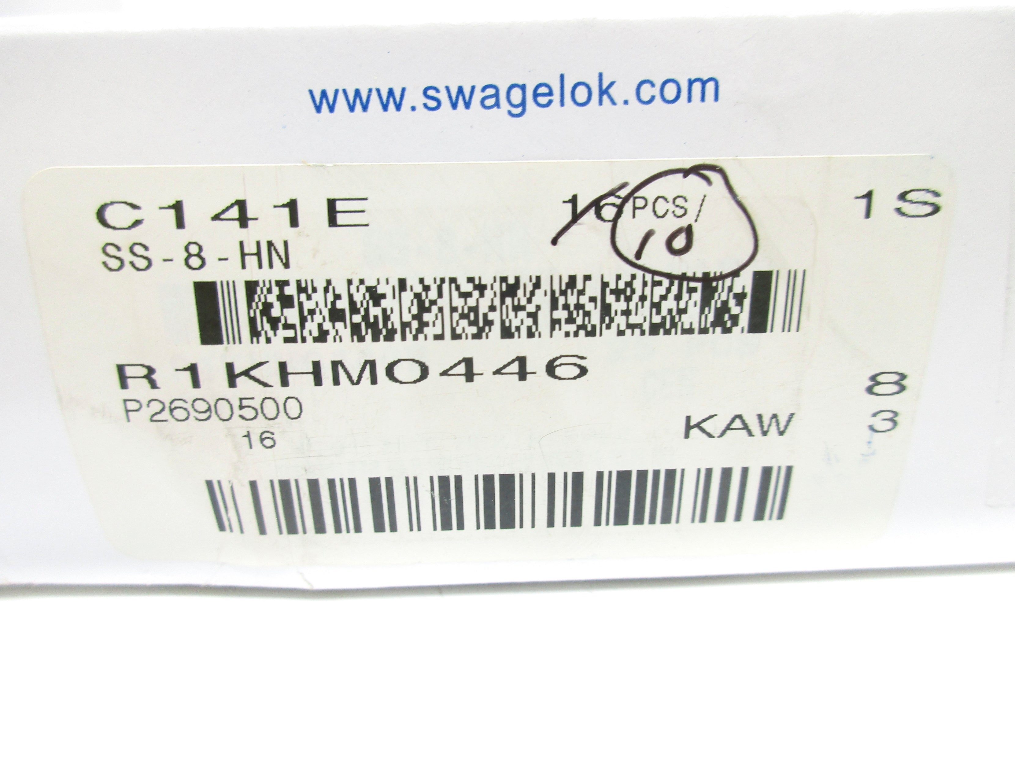 SWAGELOK SS-8-HN NSNP