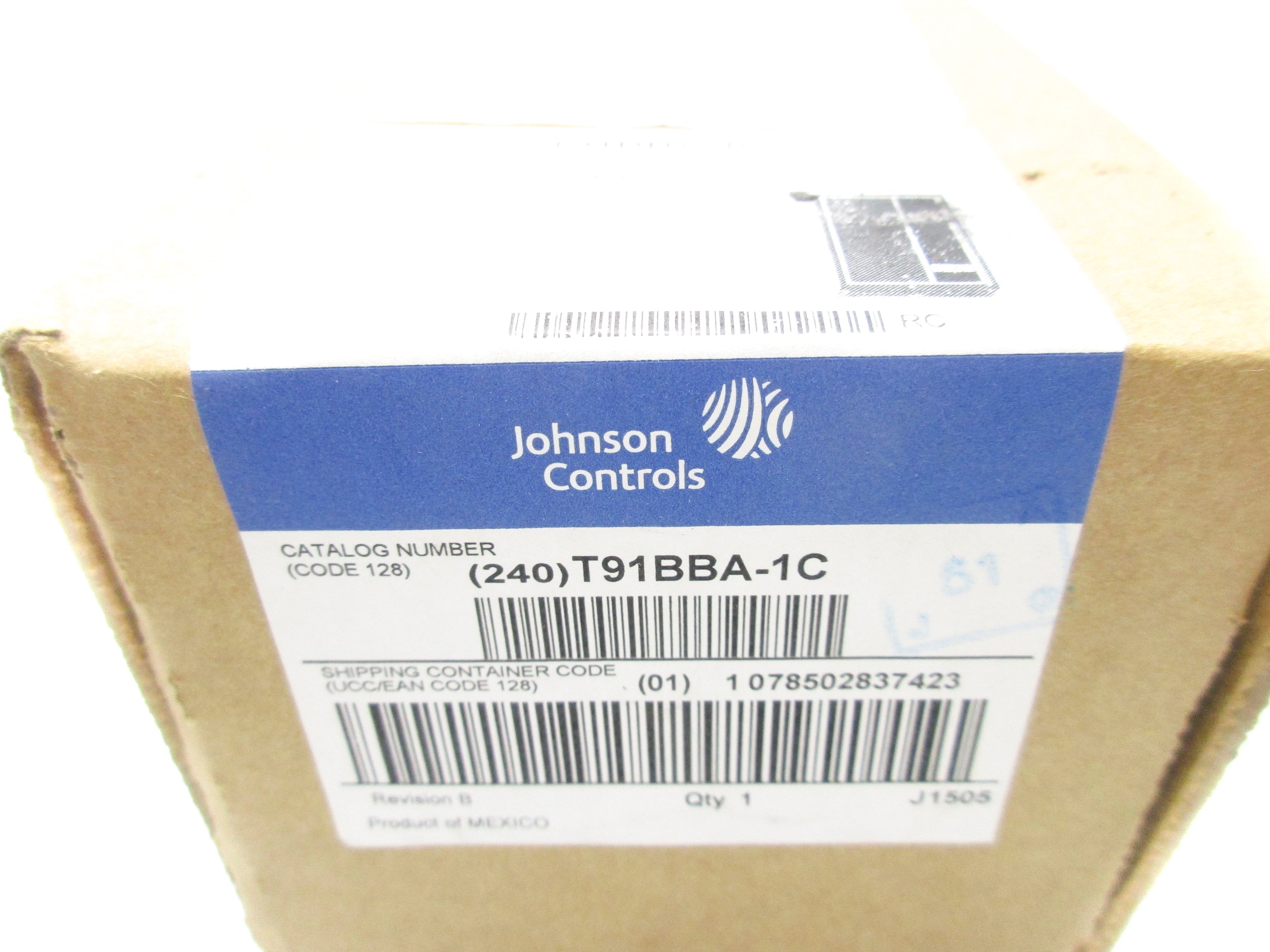 JOHNSON CONTROLS T91BBA-1C 40-90'F NSMP