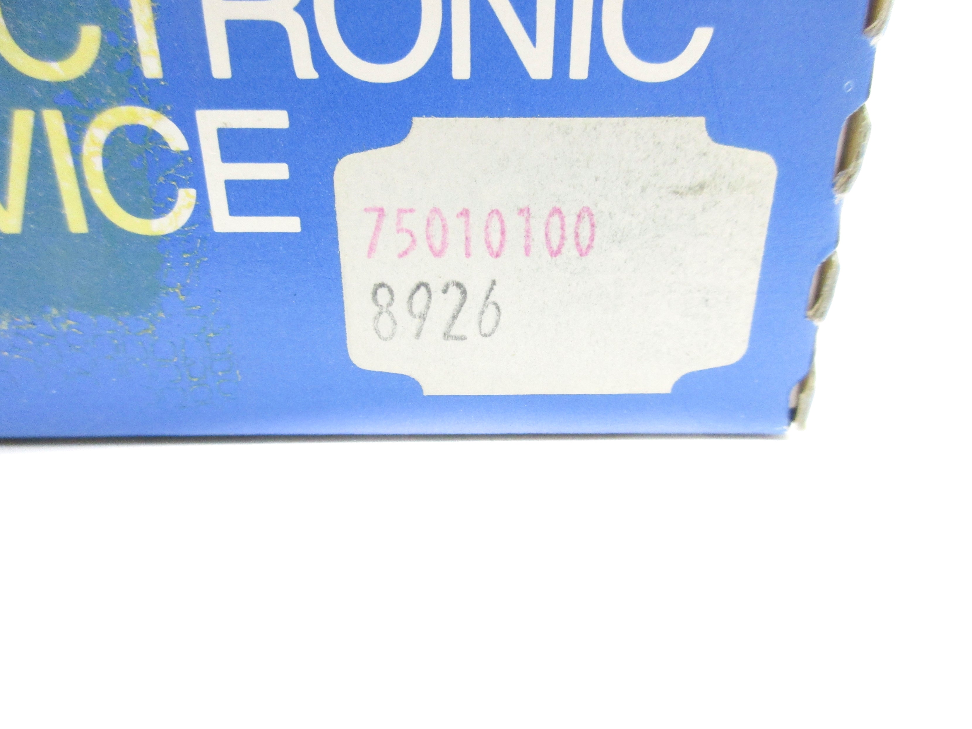 CONTROL DATA CORPORATION 75010100 NSFS