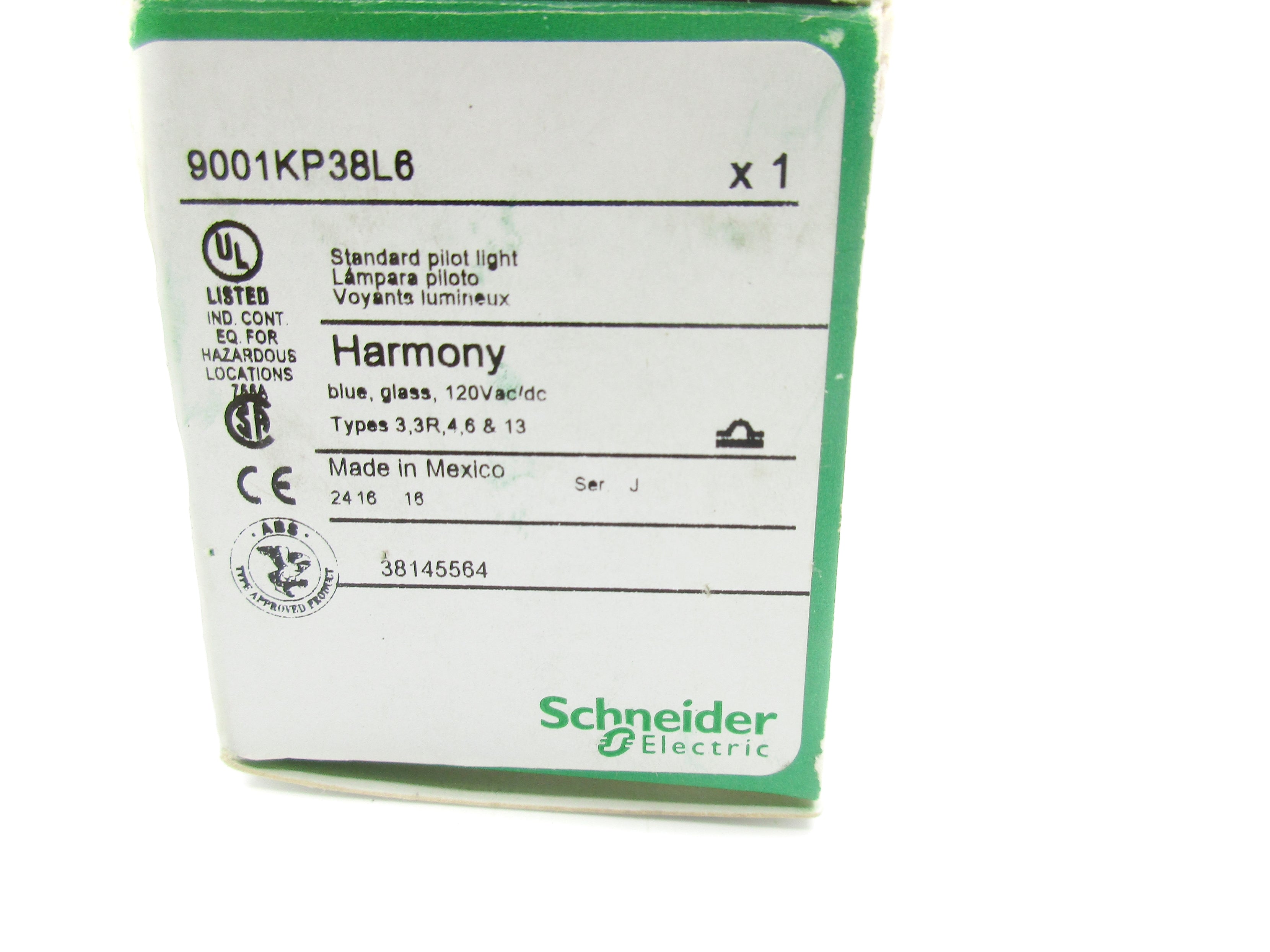 SCHNEIDER ELECTRIC 9001KP38L6 NSMP