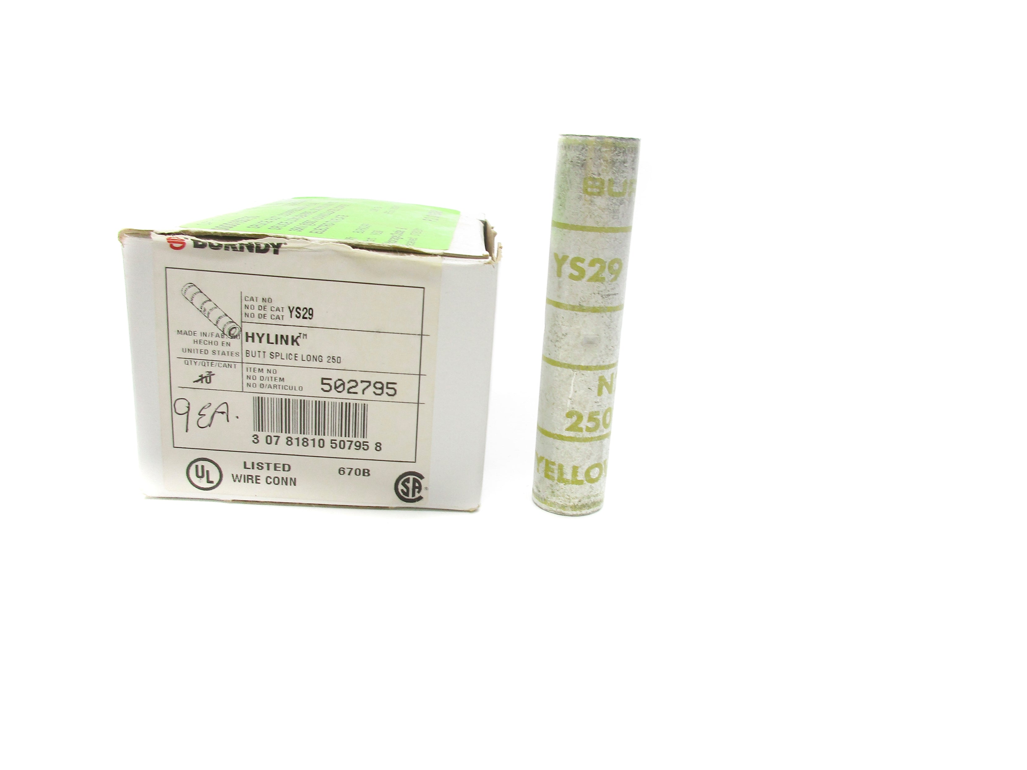 BURNDY YS29 (PKG OF 10) NSMP