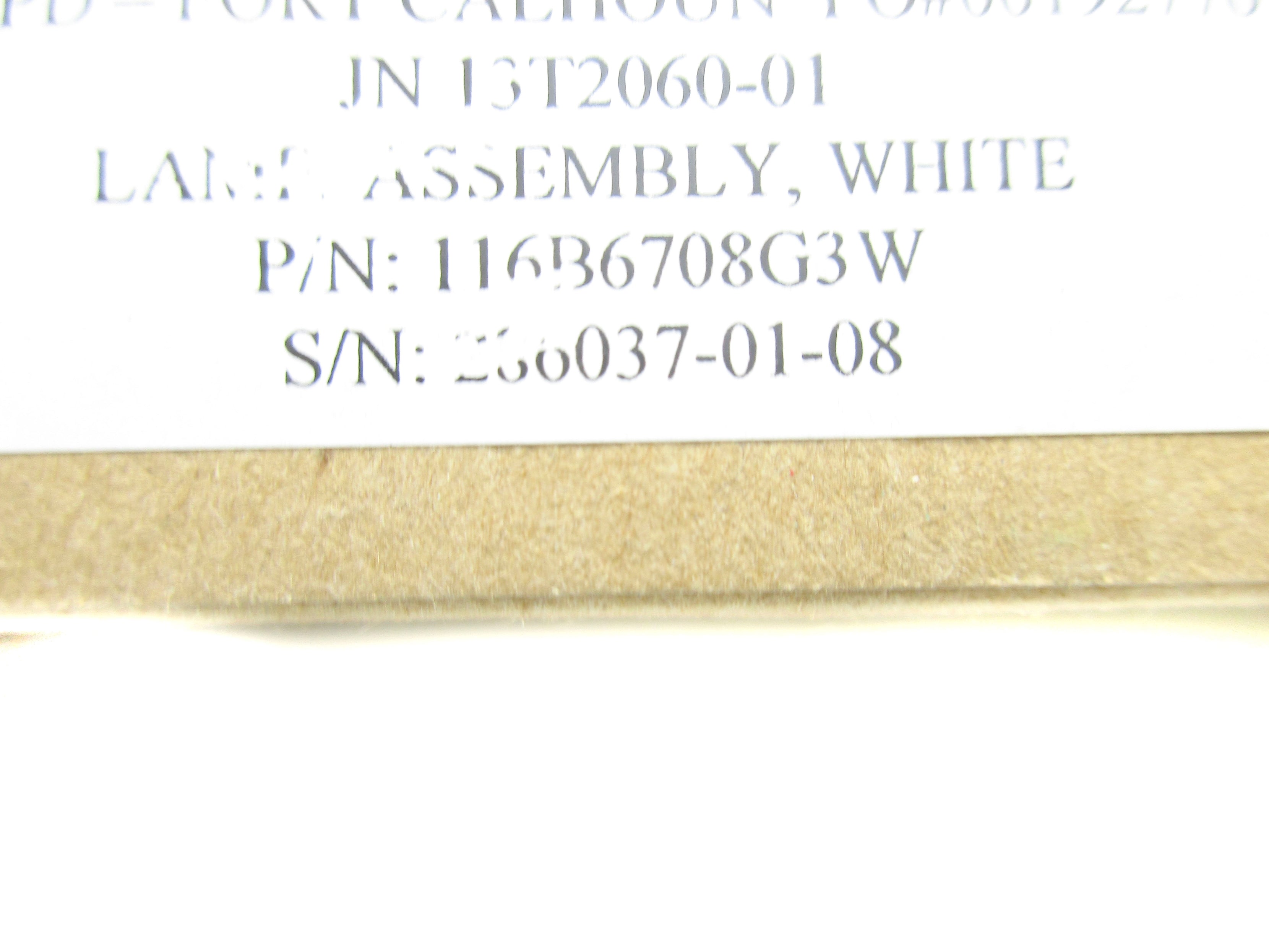 GENERAL ELECTRIC 116B6708G3 (WHITE) NSMP