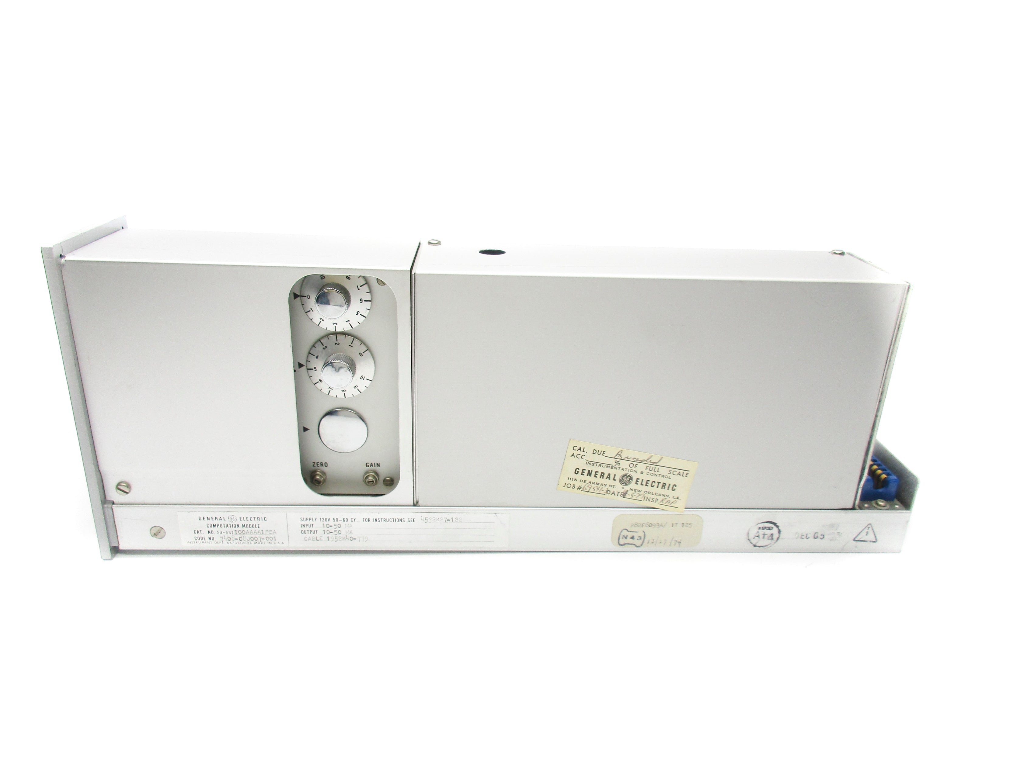 GENERAL ELECTRIC 50-567100AAAA1PBA 120V NSNP