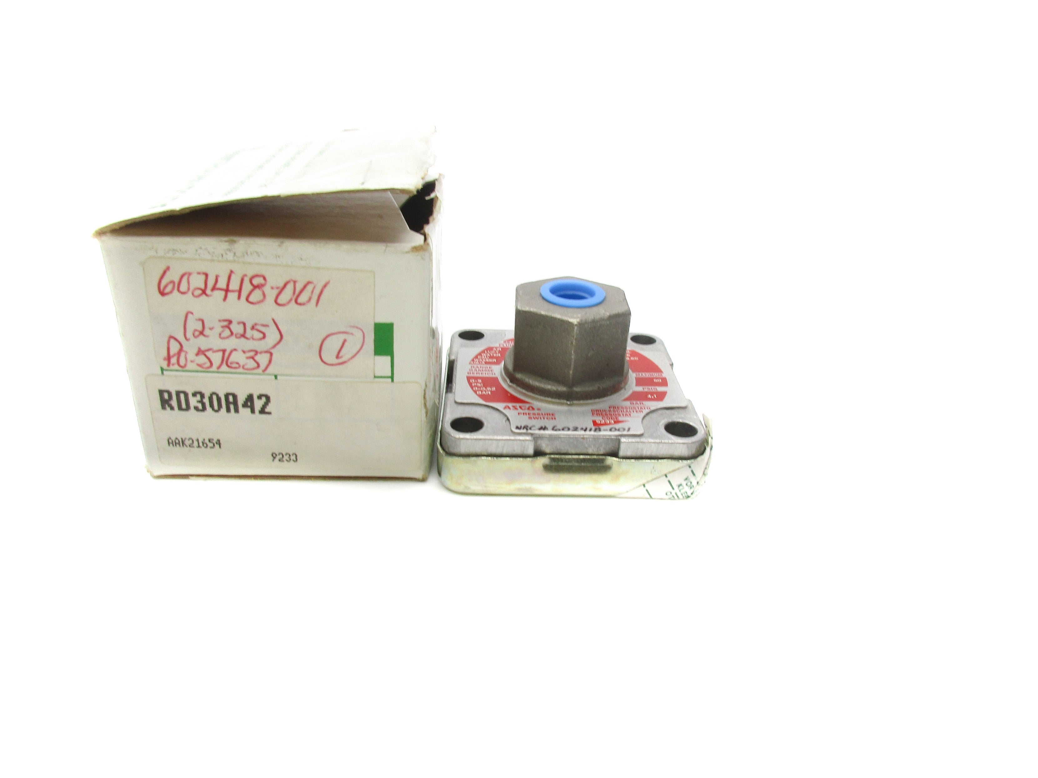 ASCO RD30A42 0-9PSI NSMP